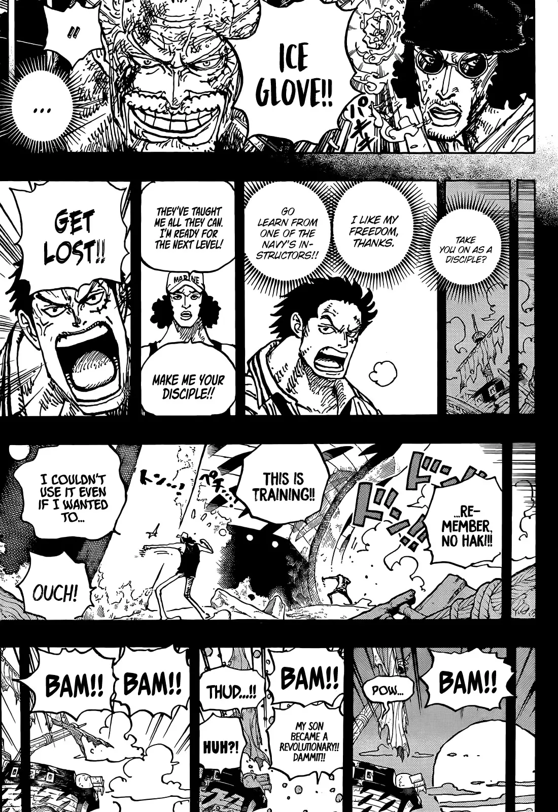 One Piece Manga, chapter 1087, page 10