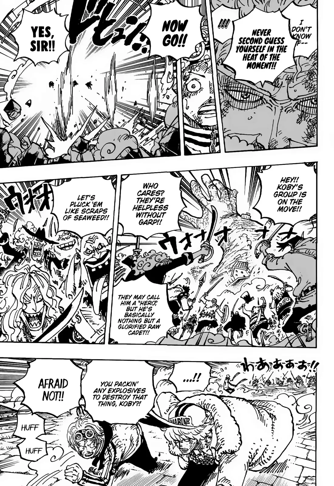 One Piece Manga, chapter 1088, page 7