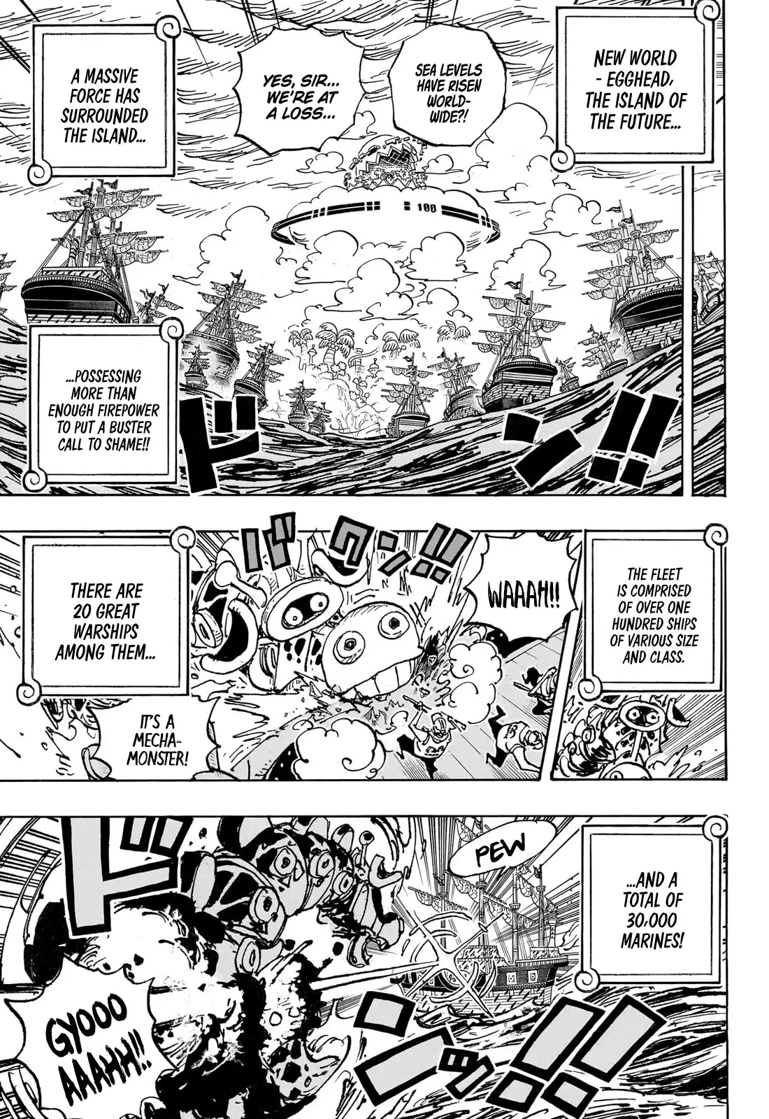 One Piece Manga, chapter 1089, page 7