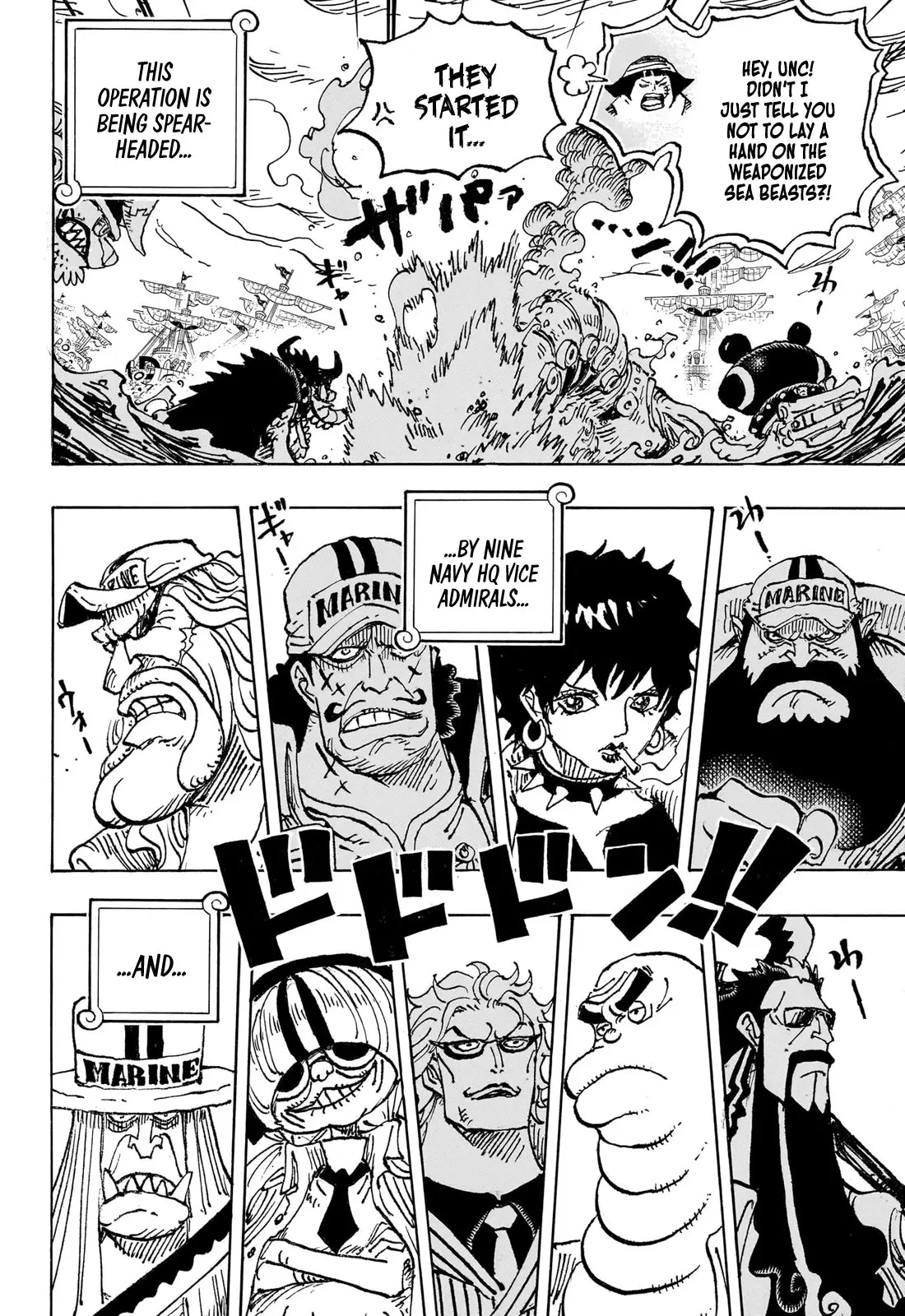 One Piece Manga, chapter 1089, page 8