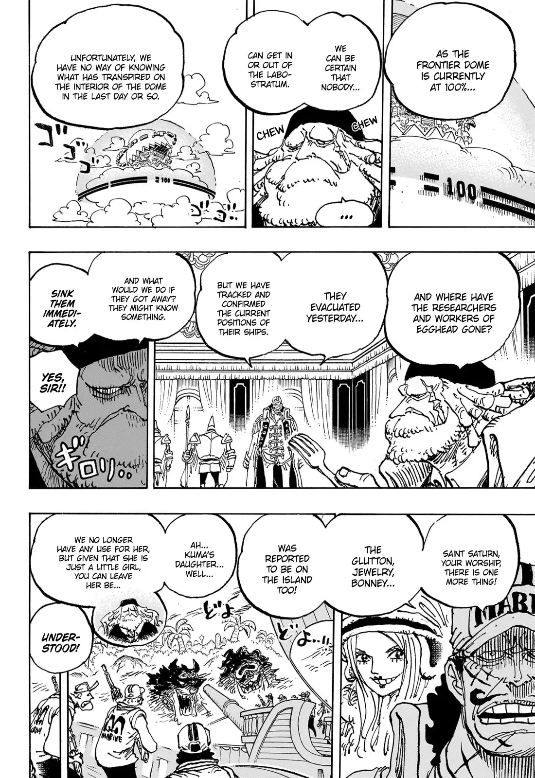 One Piece Manga, chapter 1089, page 12