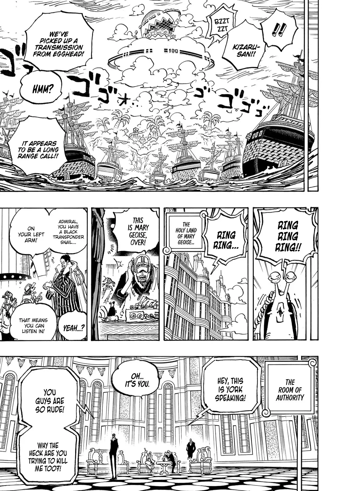 One Piece Manga, chapter 1089, page 13