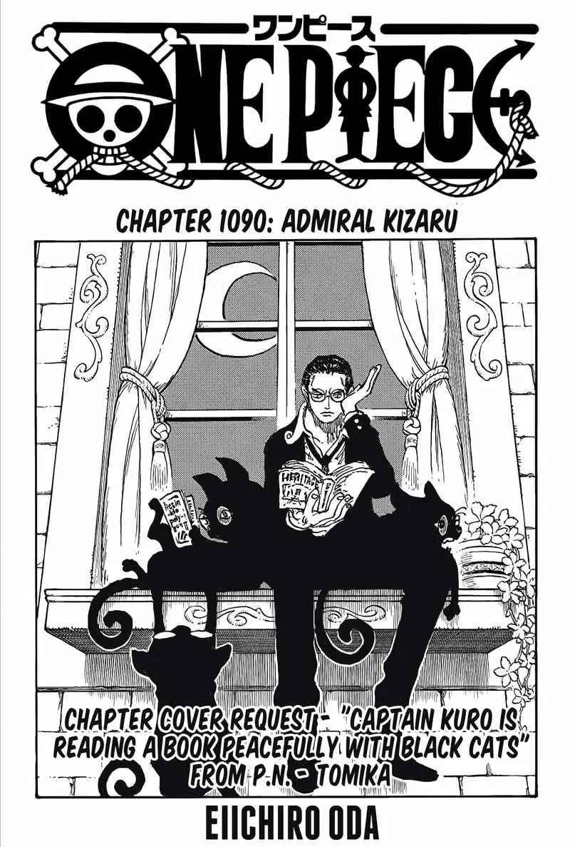 One Piece Manga, chapter 1090, page 1