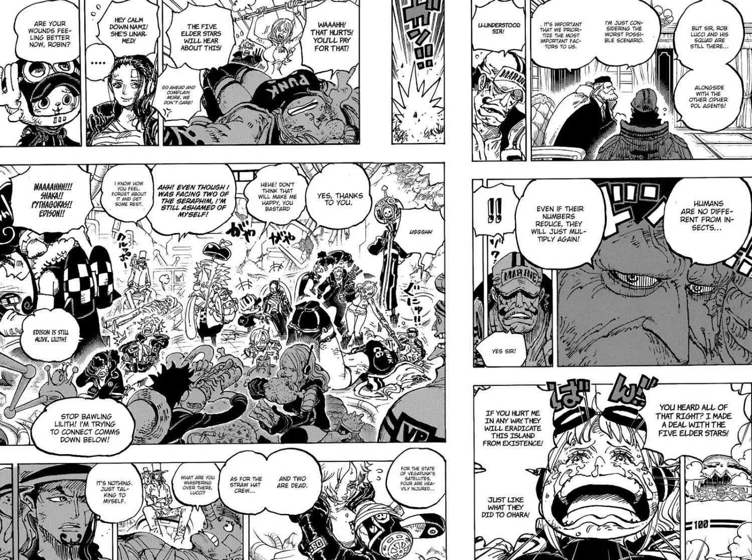 One Piece Manga, chapter 1090, page 3