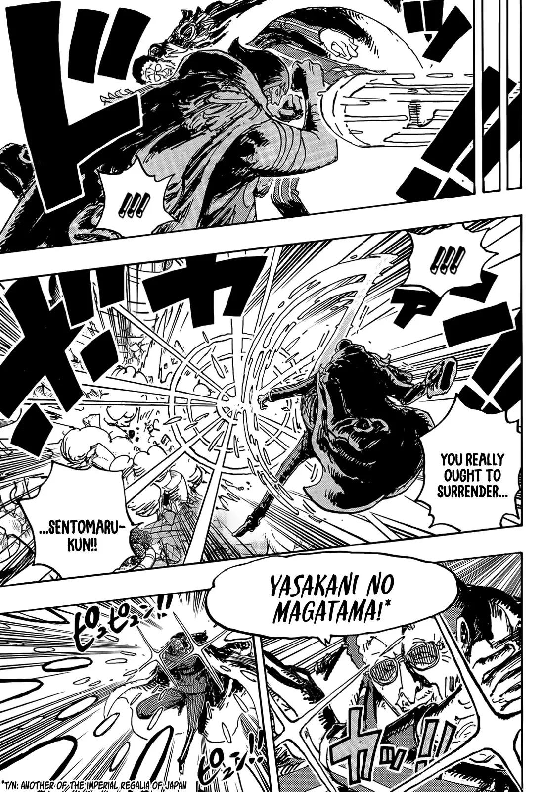 One Piece Manga, chapter 1091, page 6