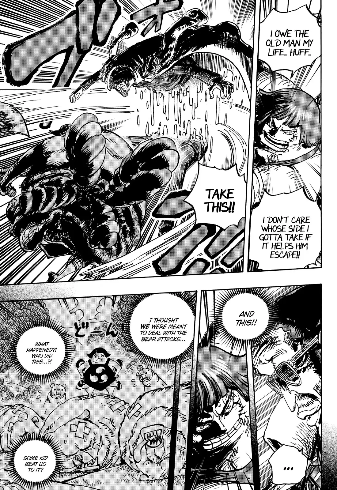 One Piece Manga, chapter 1091, page 8