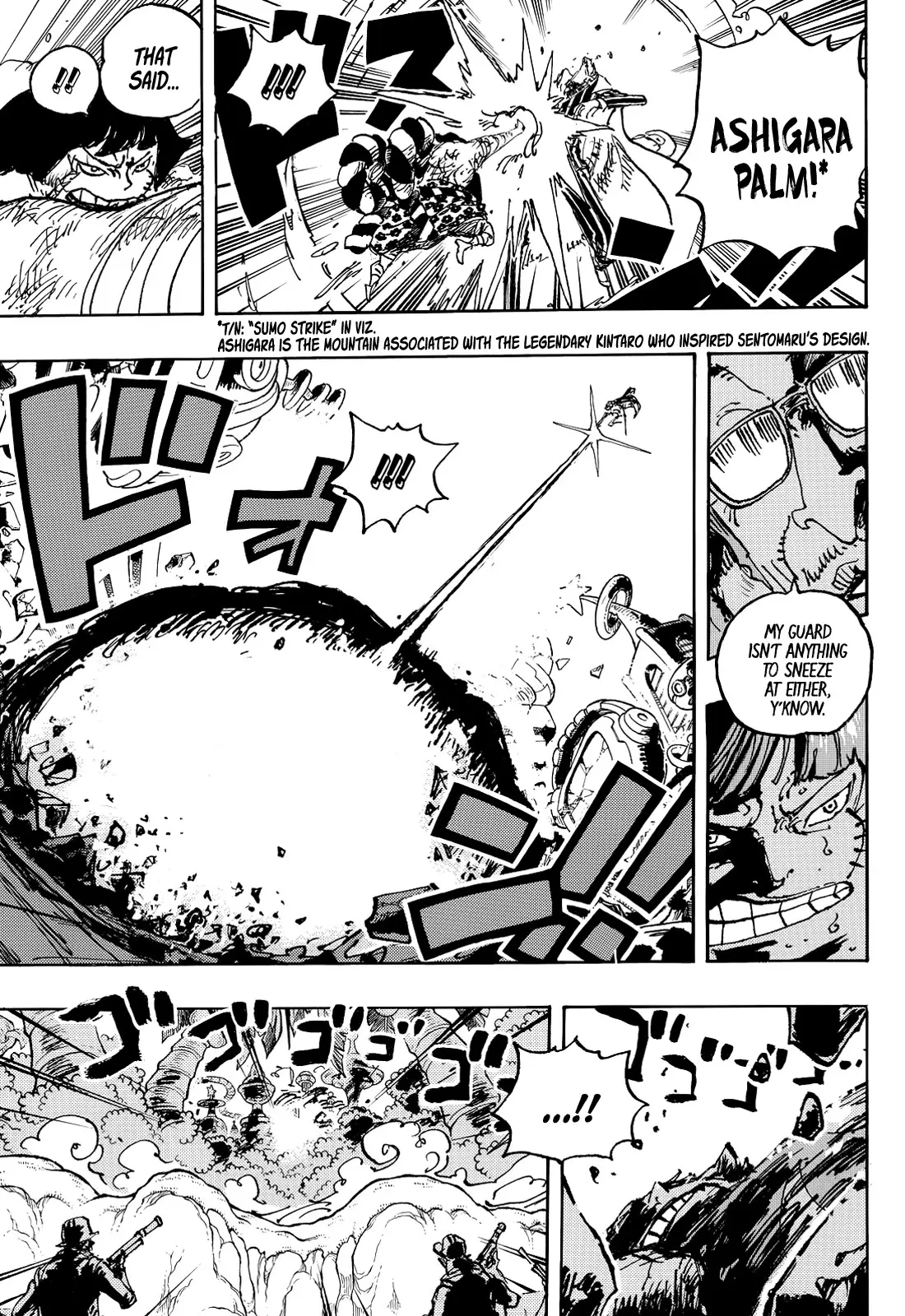 One Piece Manga, chapter 1091, page 10