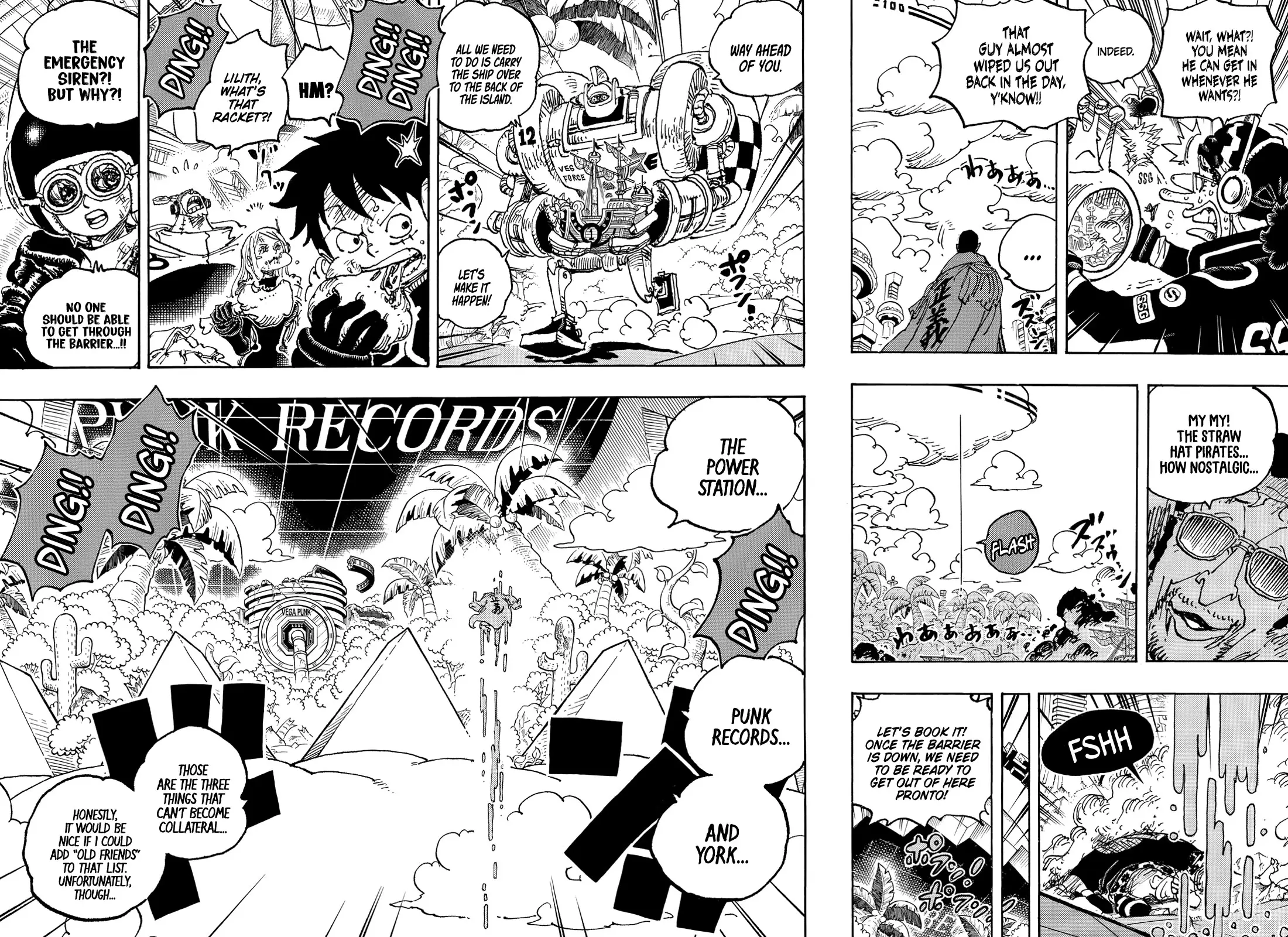 One Piece Manga, chapter 1091, page 13
