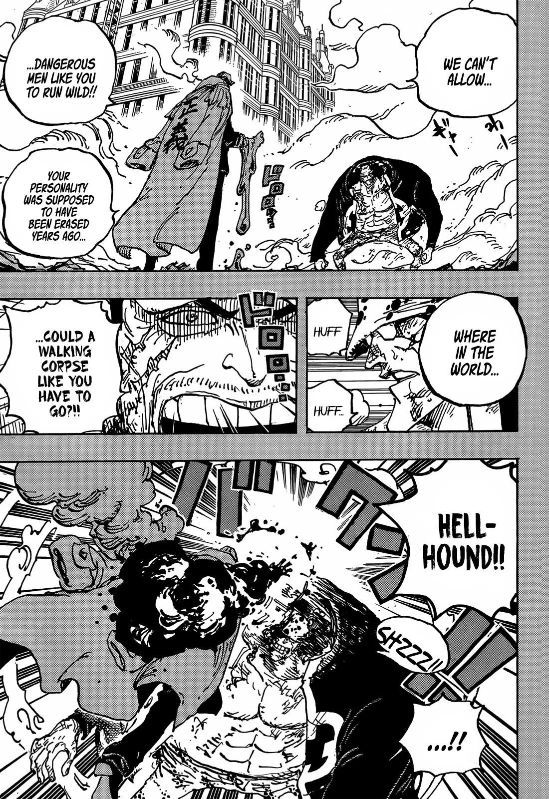 One Piece Manga, chapter 1092, page 5