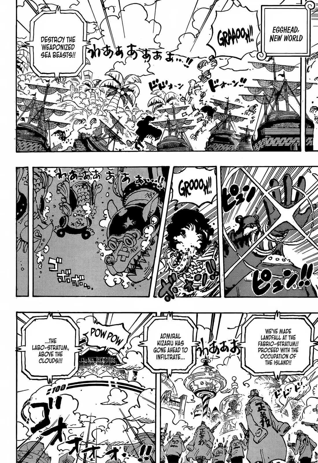 One Piece Manga, chapter 1092, page 8