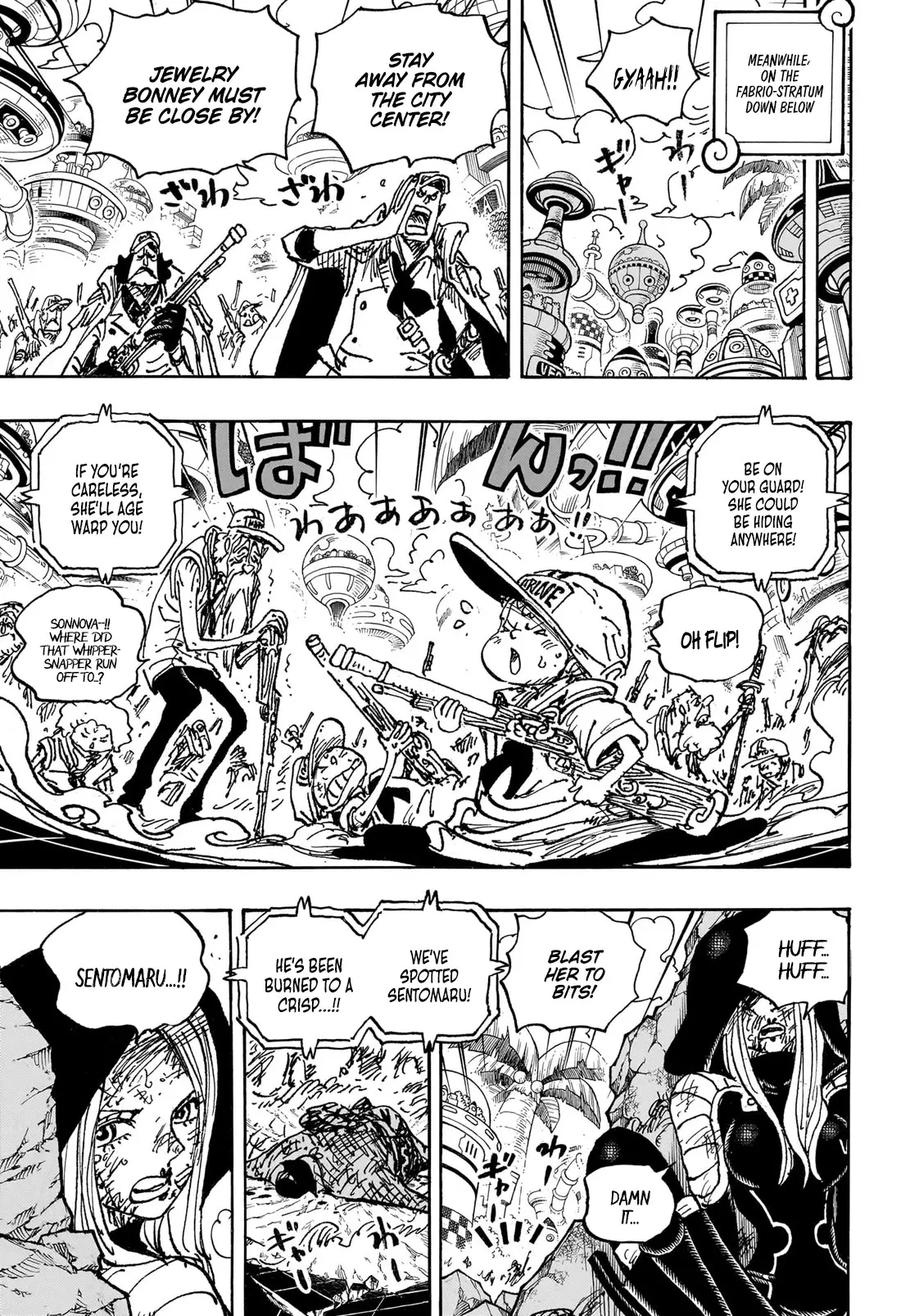 One Piece Manga, chapter 1093, page 5