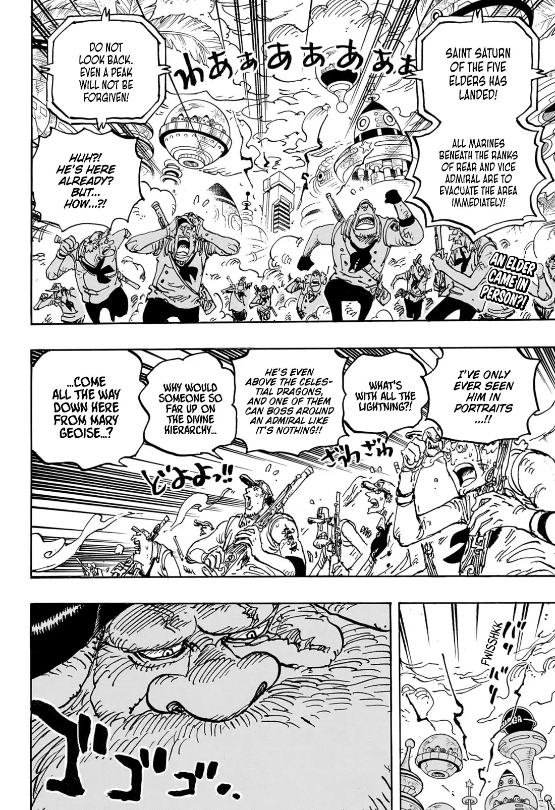 One Piece Manga, chapter 1095, page 2