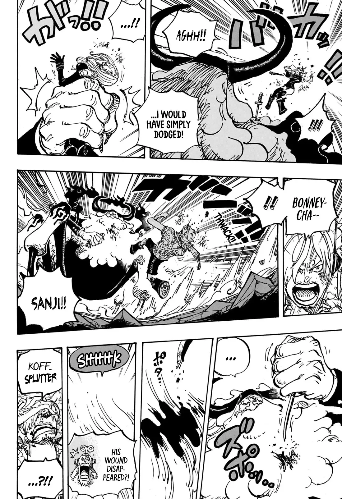 One Piece Manga, chapter 1095, page 4