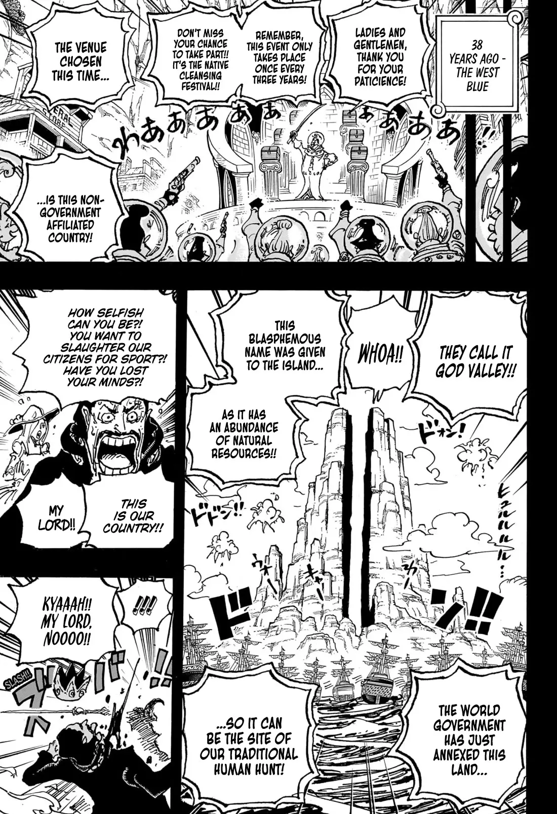 One Piece Manga, chapter 1095, page 13