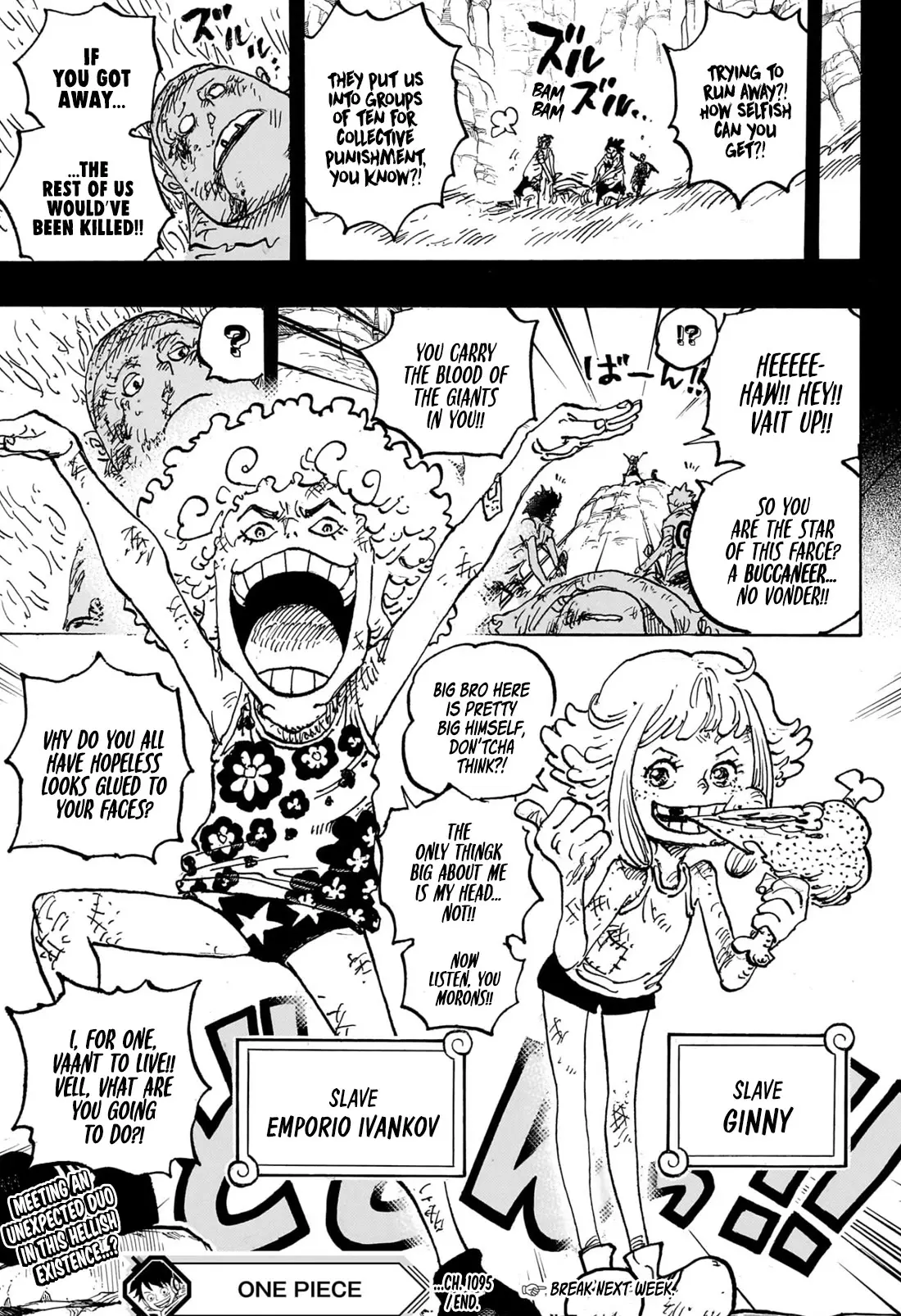 One Piece Manga, chapter 1095, page 15