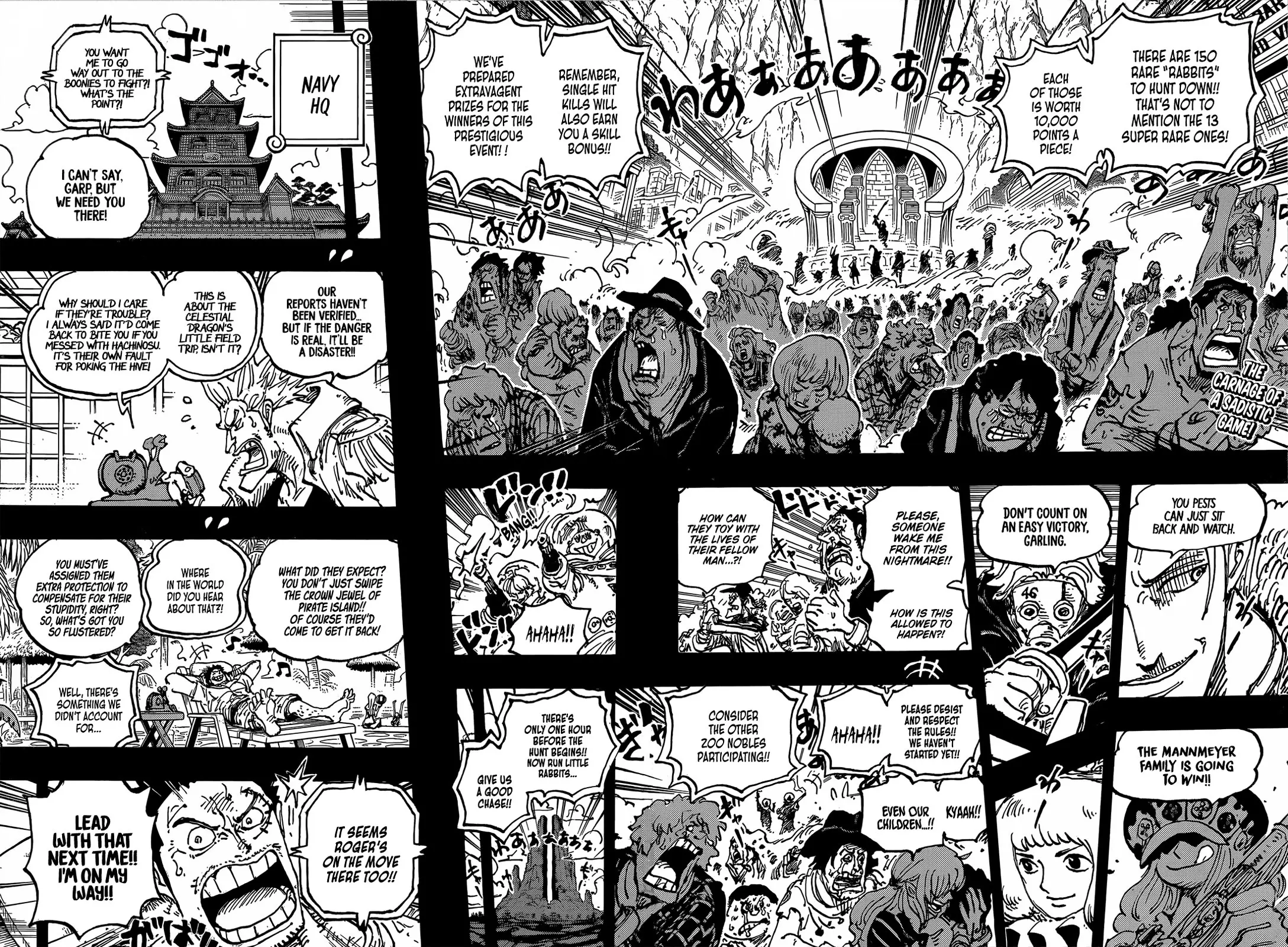 One Piece Manga, chapter 1096, page 2