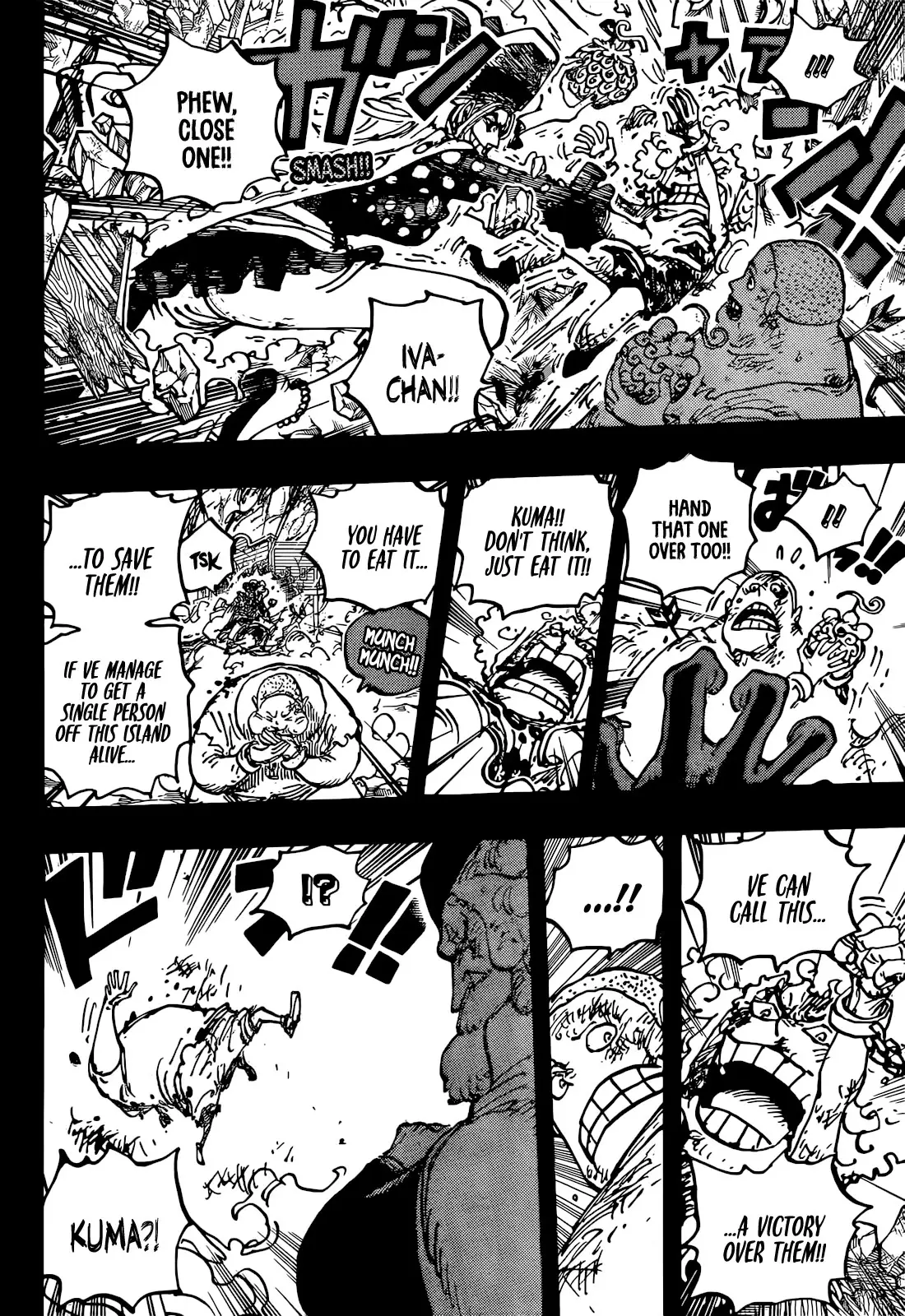 One Piece Manga, chapter 1096, page 9