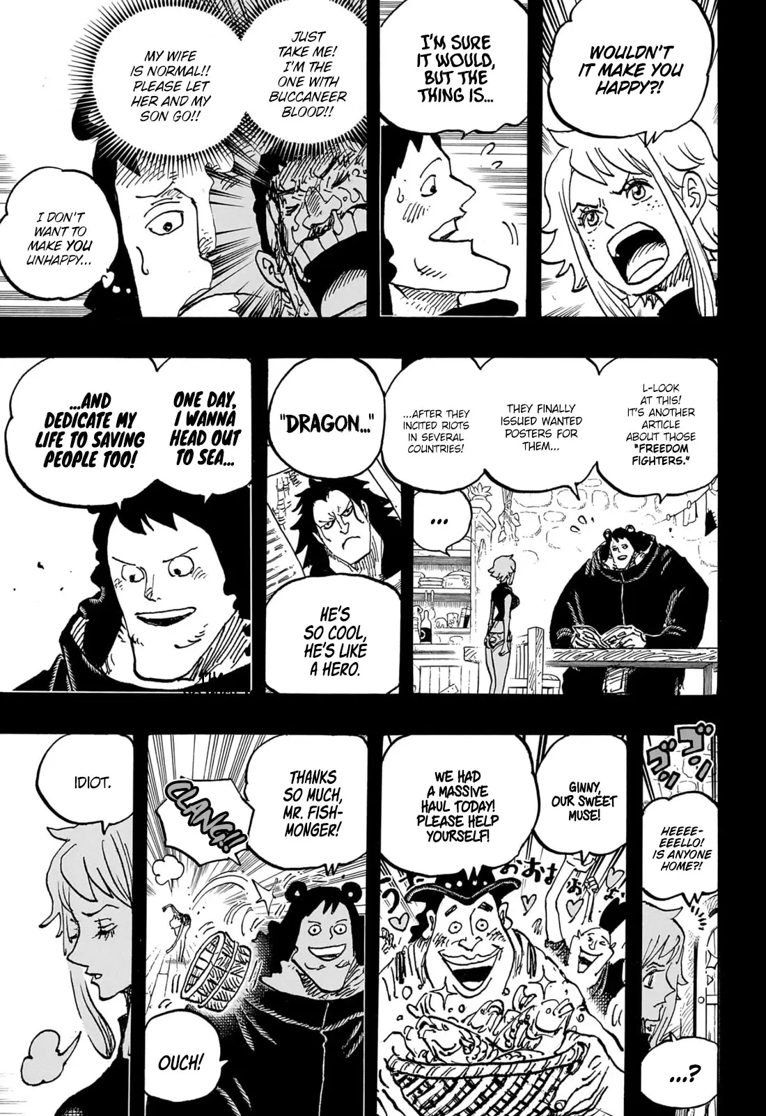 One Piece Manga, chapter 1097, page 7