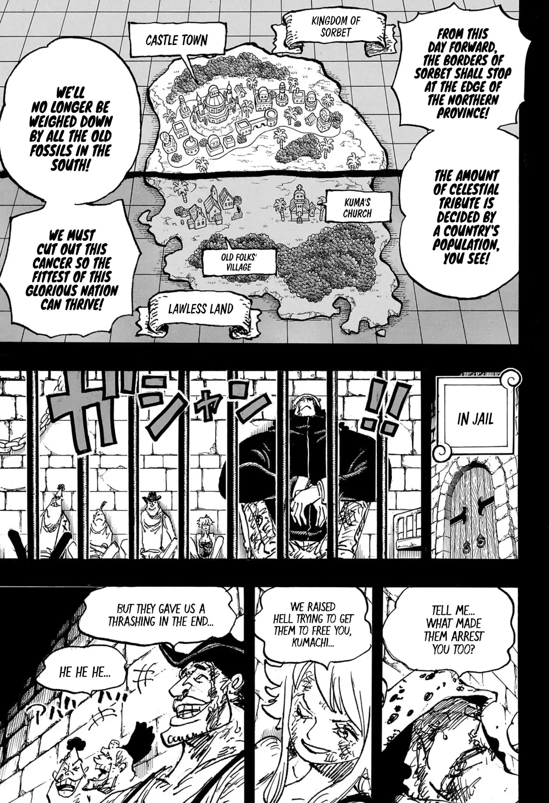 One Piece Manga, chapter 1097, page 9
