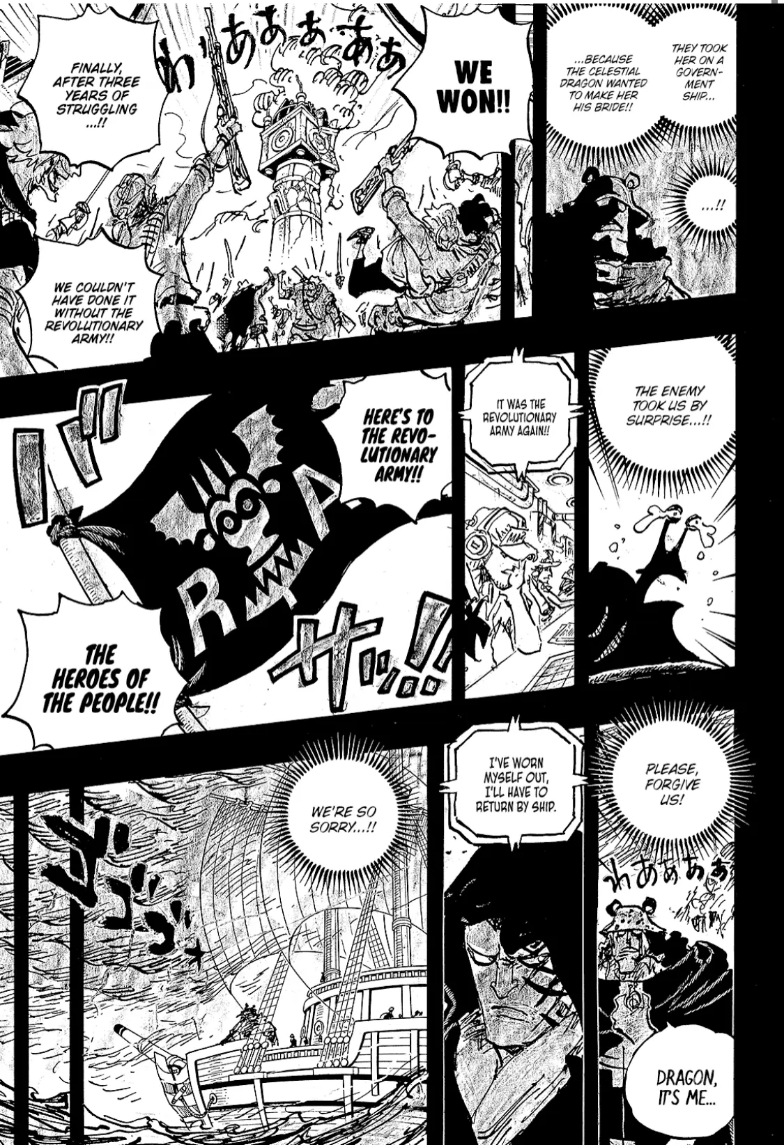 One Piece Manga, chapter 1098, page 3