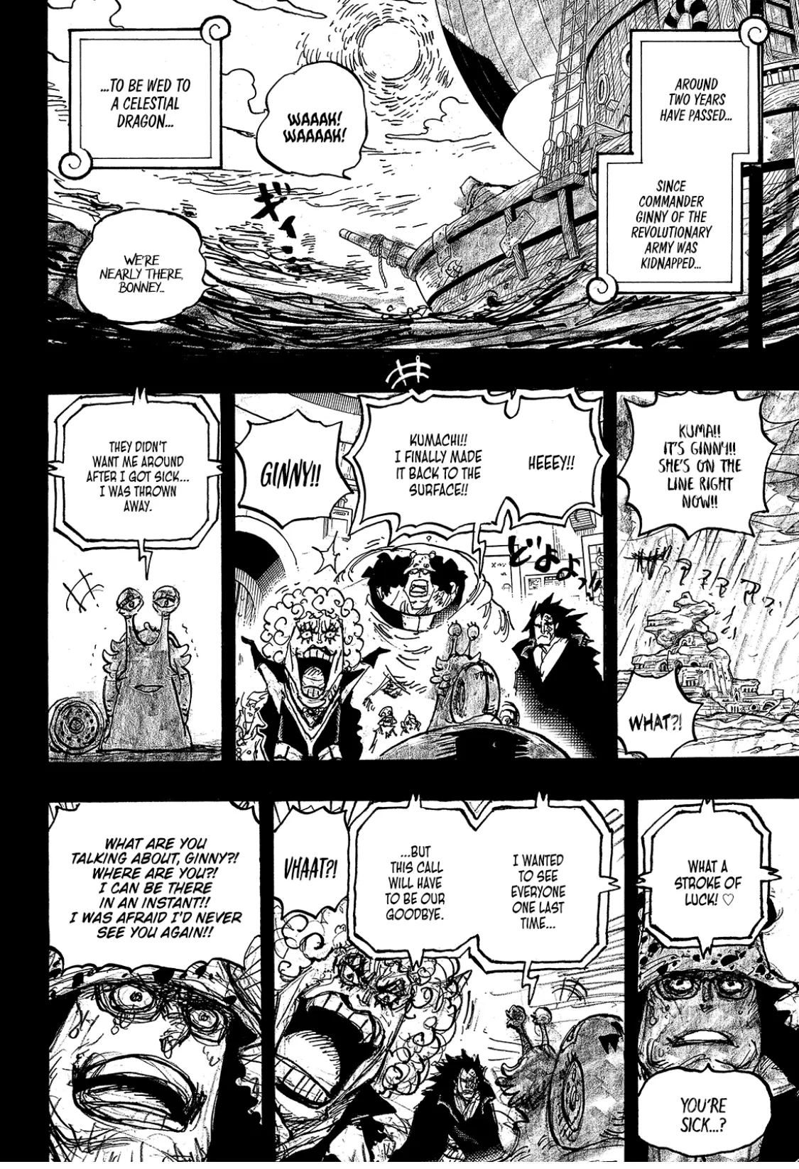 One Piece Manga, chapter 1098, page 4