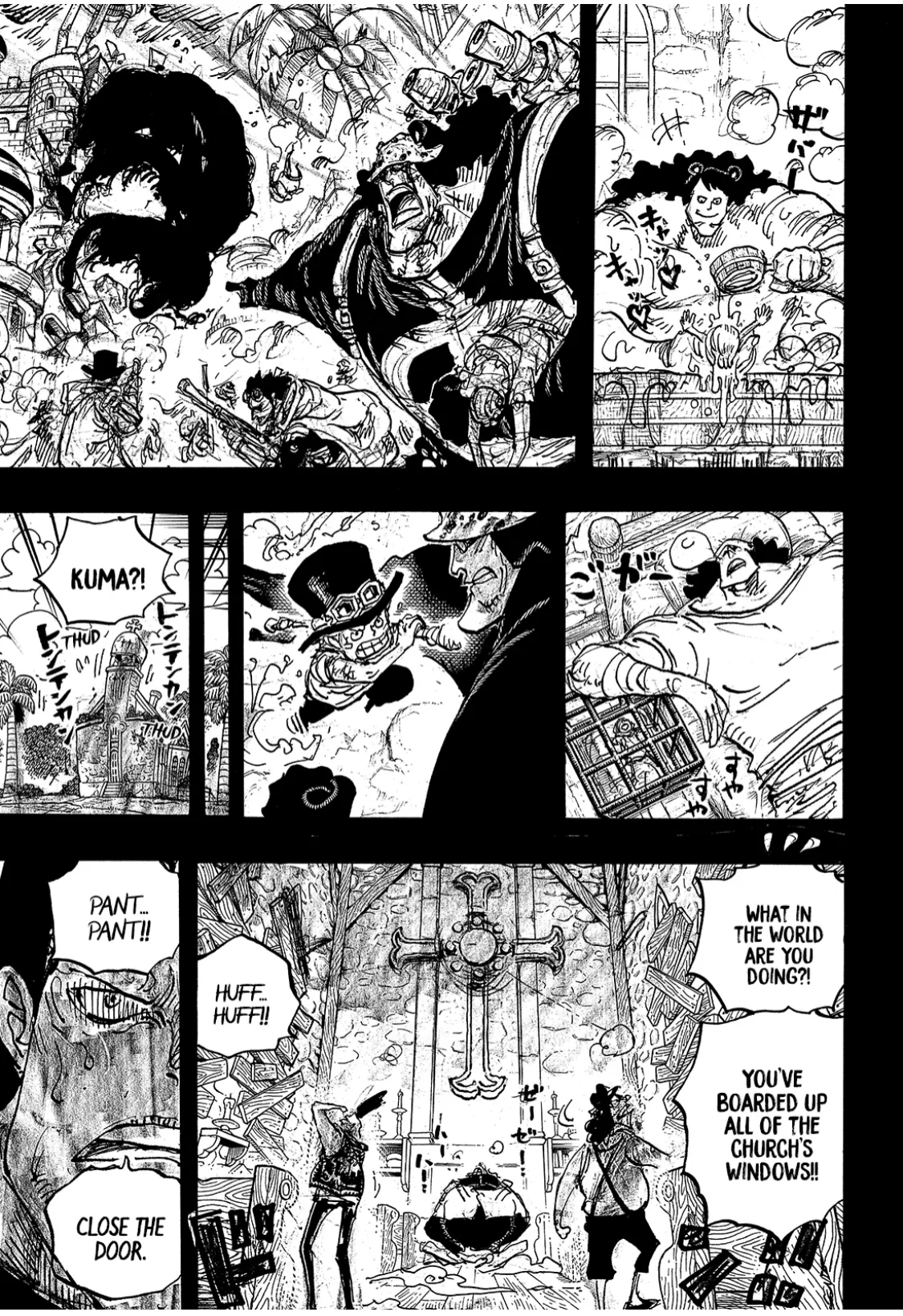 One Piece Manga, chapter 1098, page 9