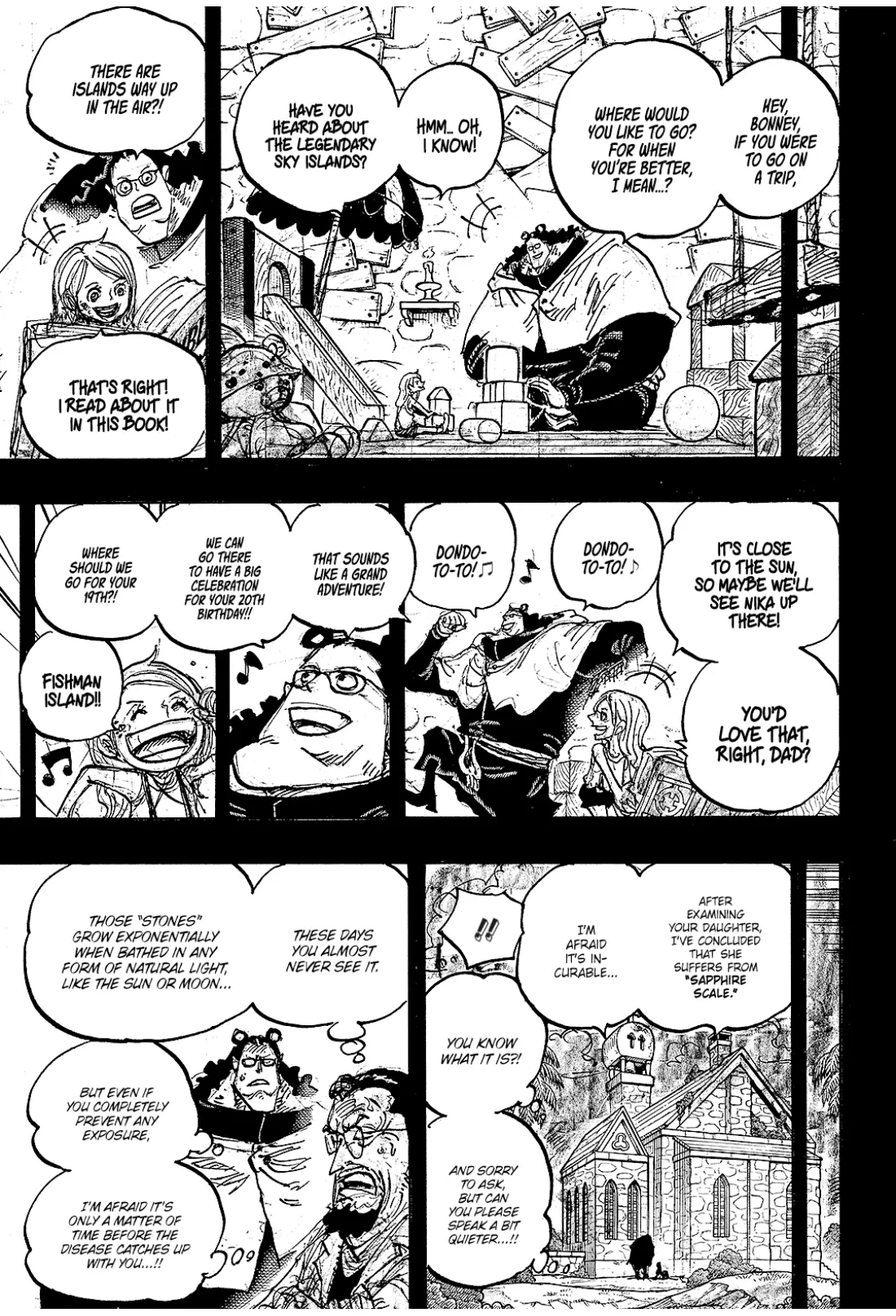 One Piece Manga, chapter 1098, page 14