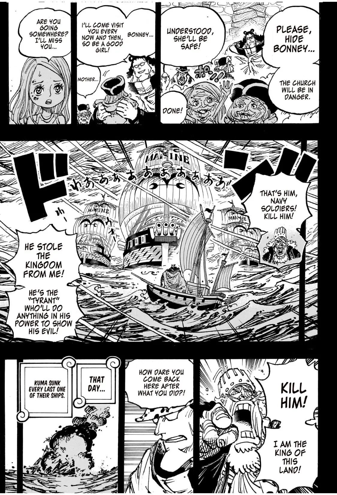 One Piece Manga, chapter 1099, page 8