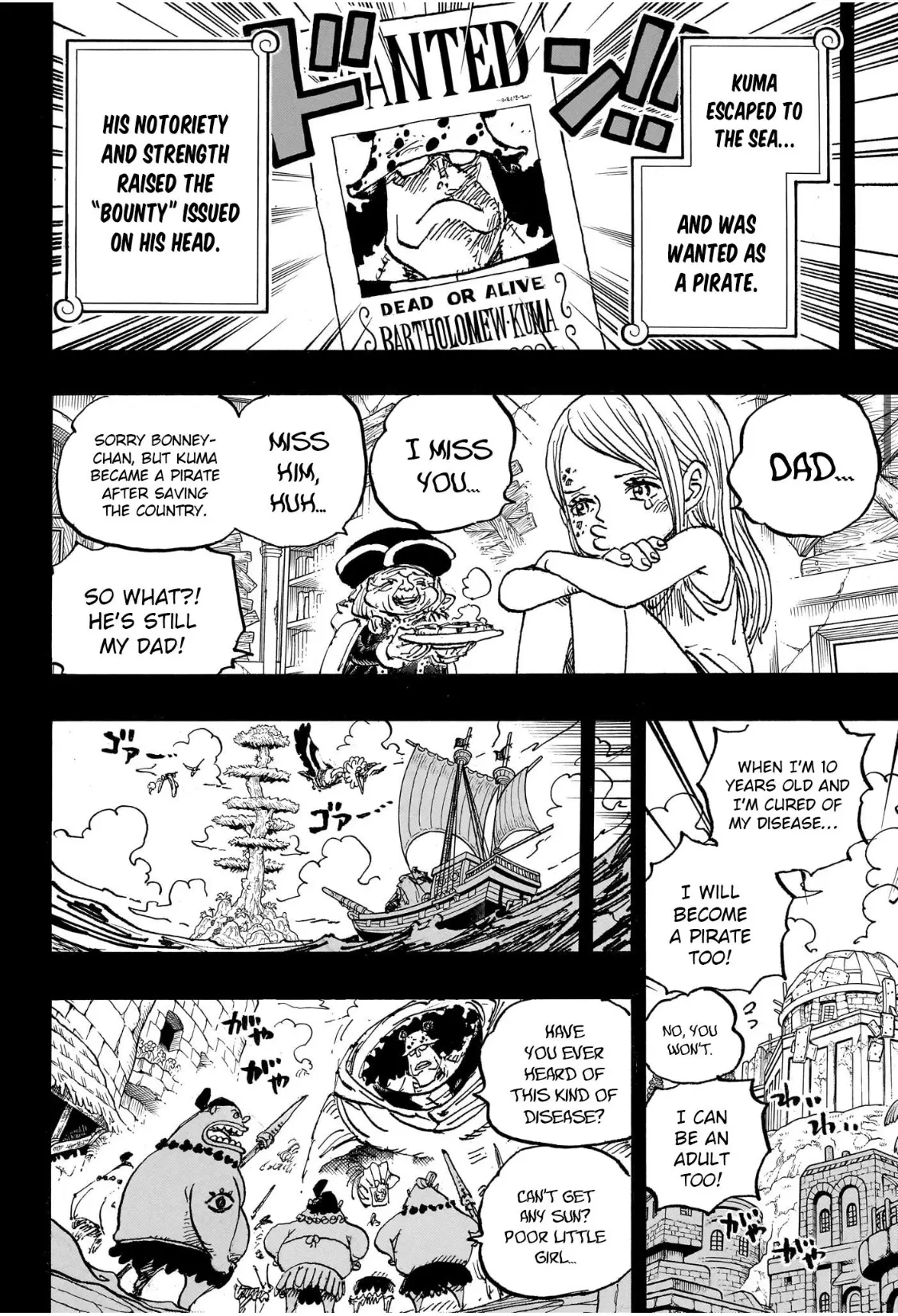 One Piece Manga, chapter 1099, page 9