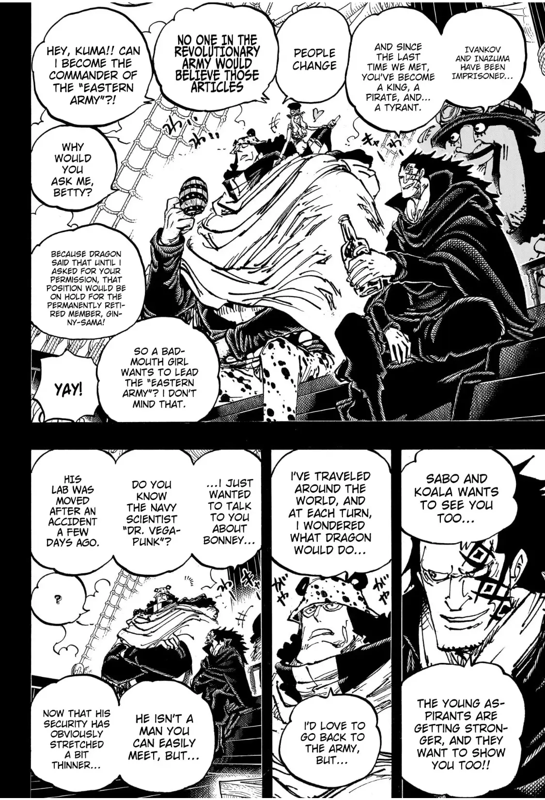 One Piece Manga, chapter 1099, page 11