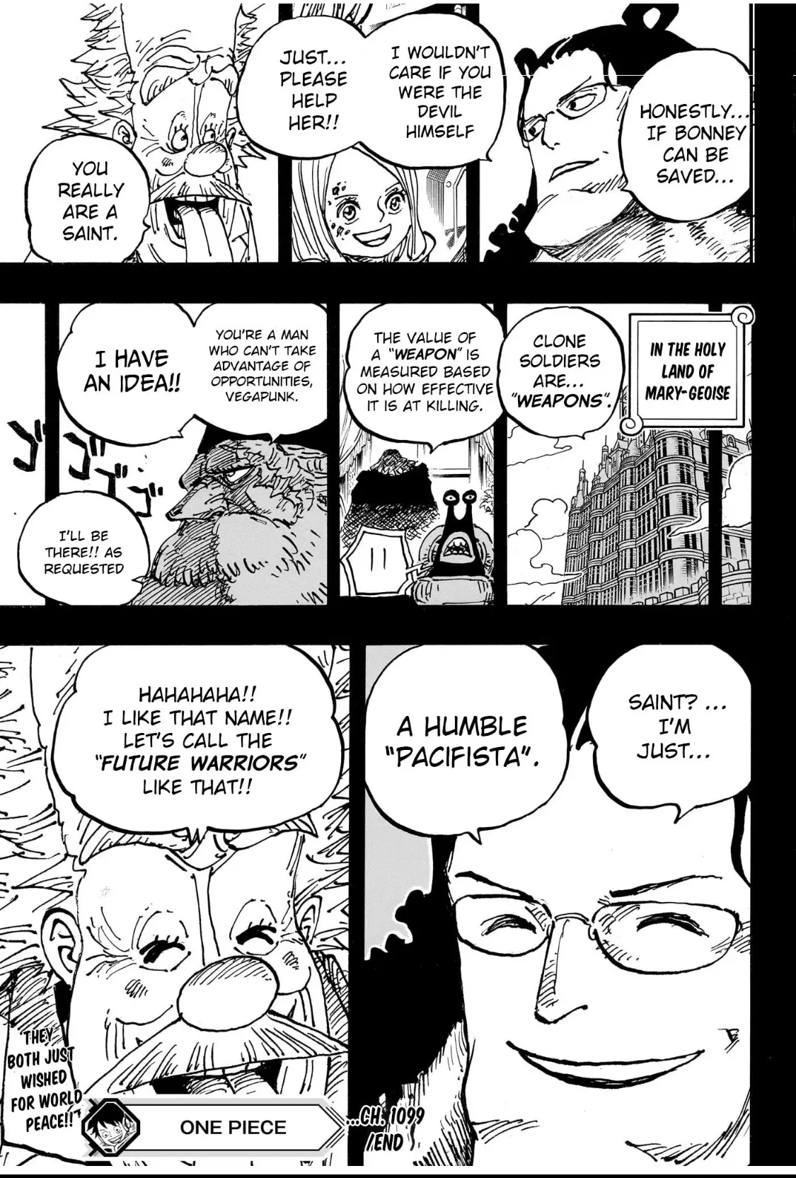 One Piece Manga, chapter 1099, page 16
