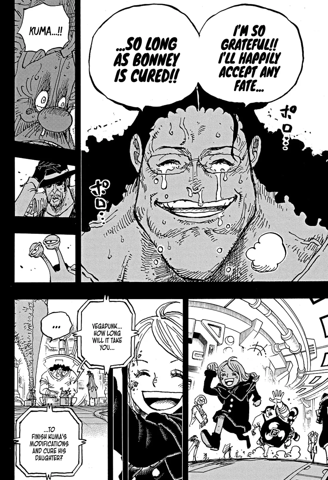 One Piece Manga, chapter 1100, page 6