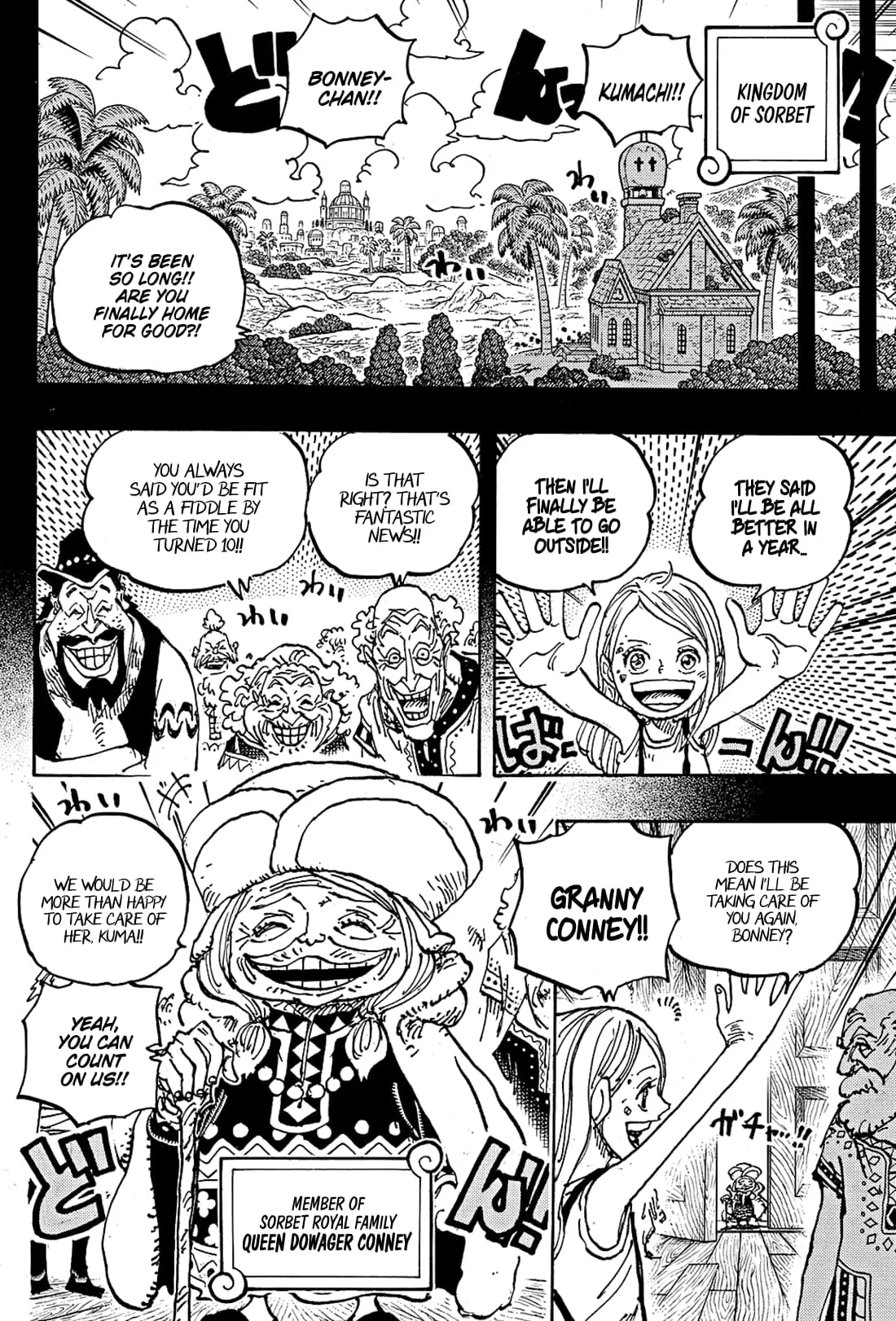 One Piece Manga, chapter 1100, page 12