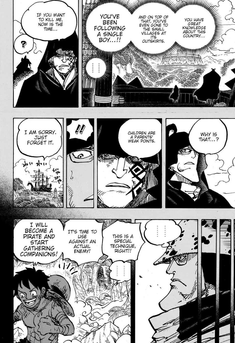 One Piece Manga, chapter 1101, page 2