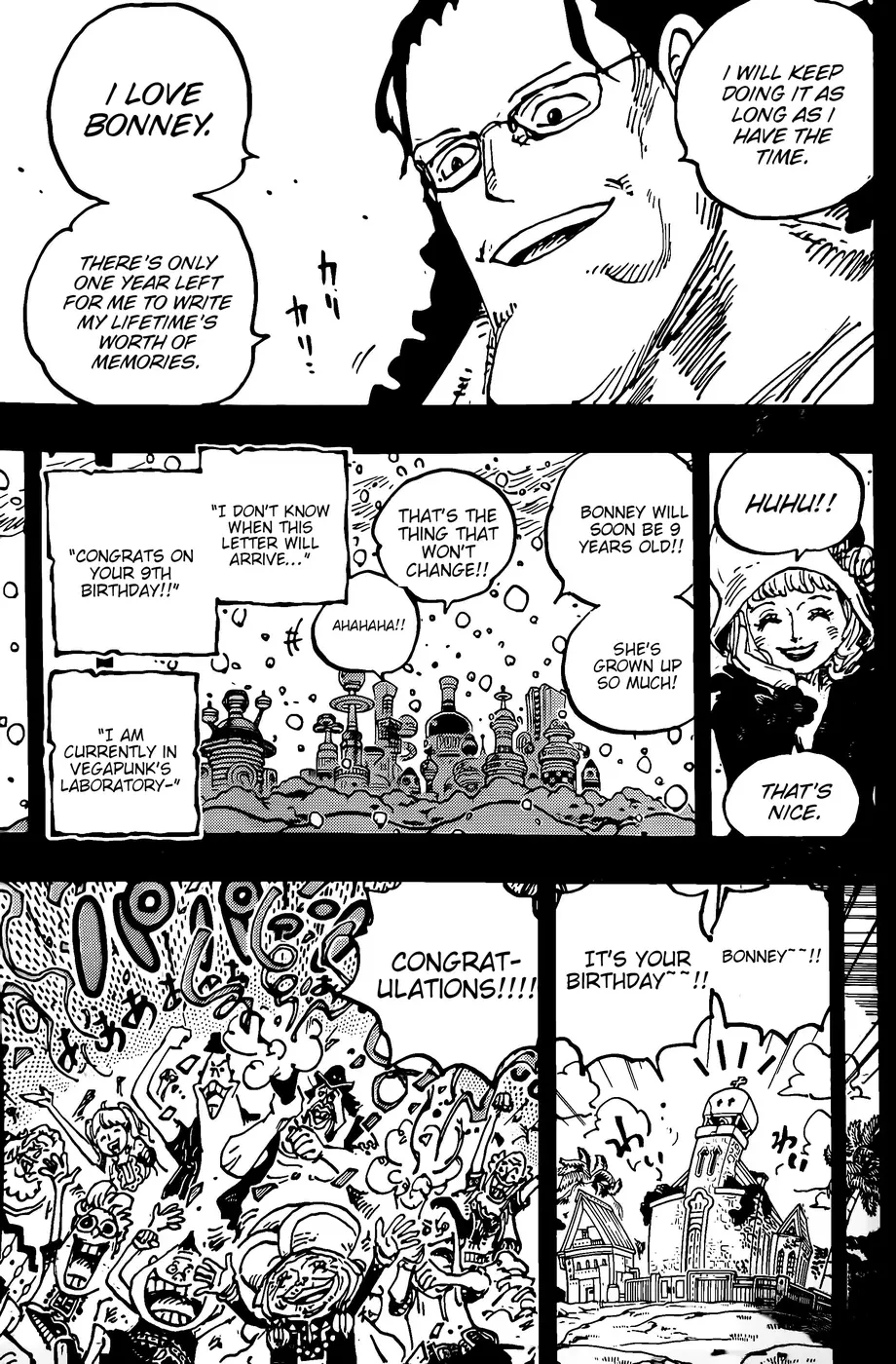 One Piece Manga, chapter 1101, page 9