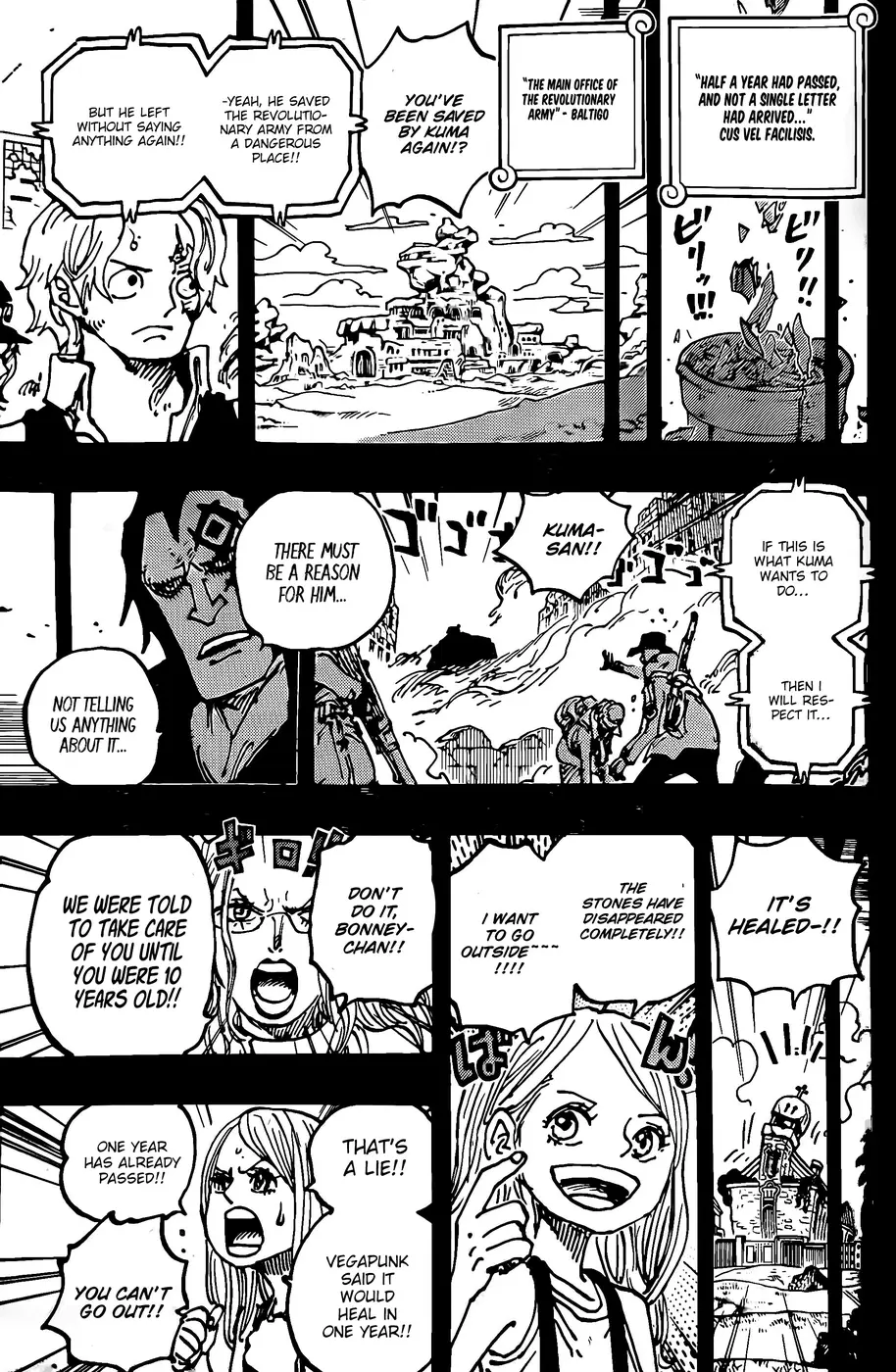 One Piece Manga, chapter 1101, page 11