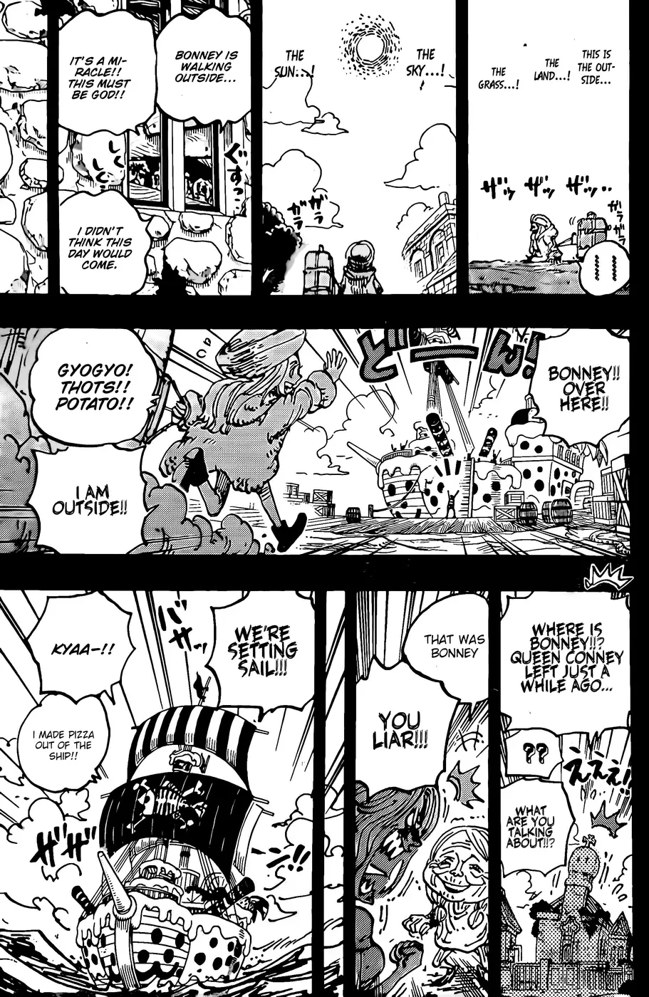 One Piece Manga, chapter 1101, page 13