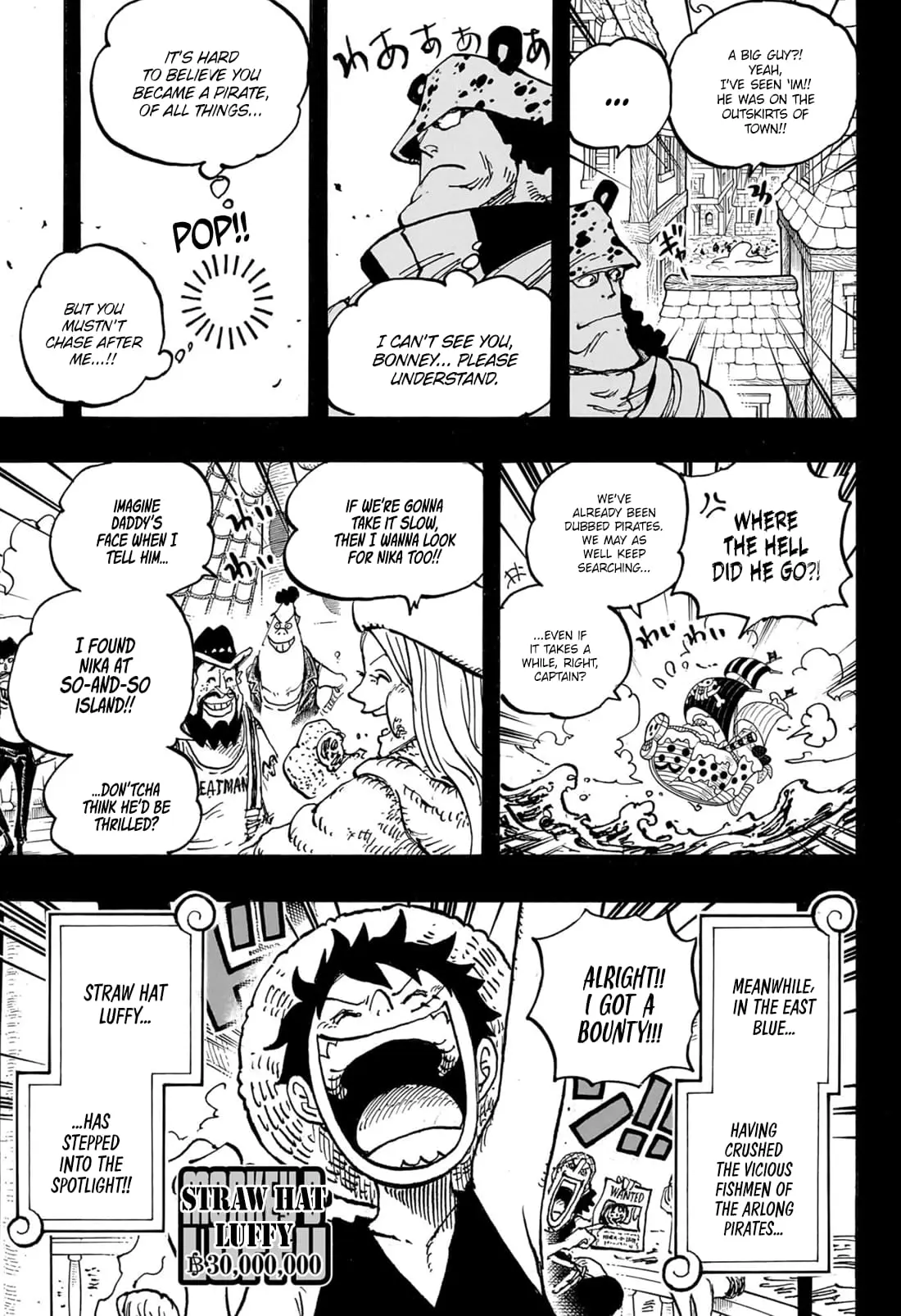One Piece Manga, chapter 1102, page 4