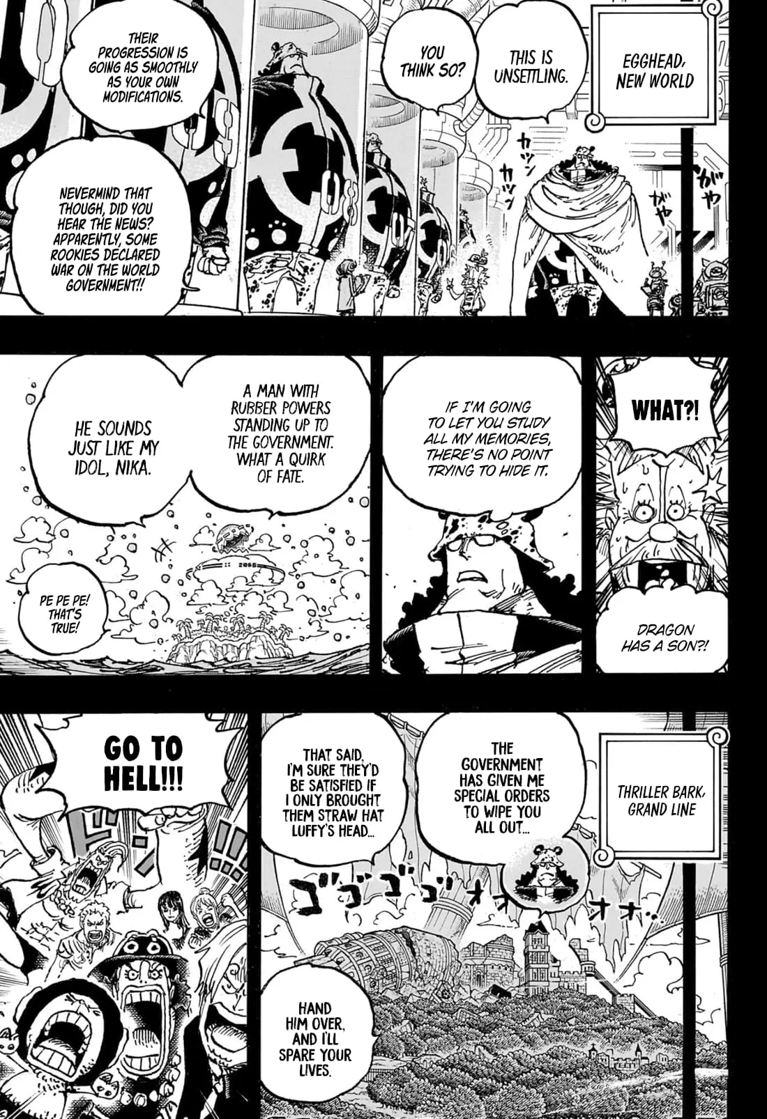 One Piece Manga, chapter 1102, page 6
