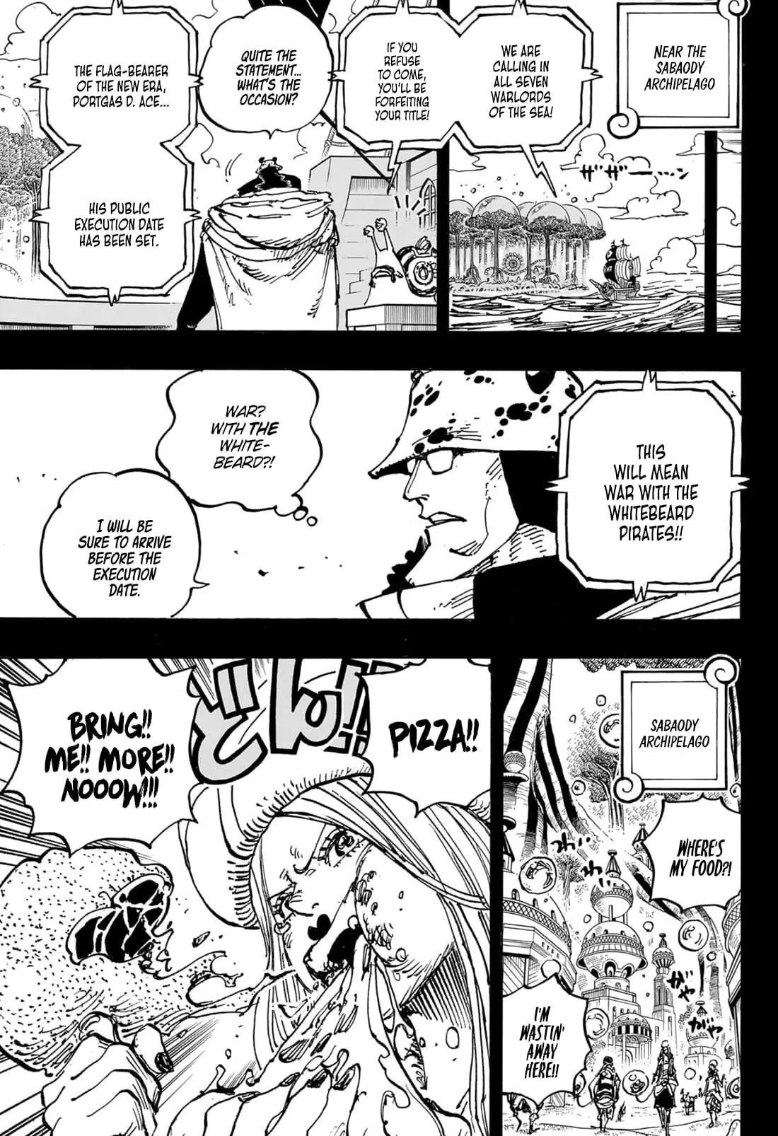 One Piece Manga, chapter 1102, page 8