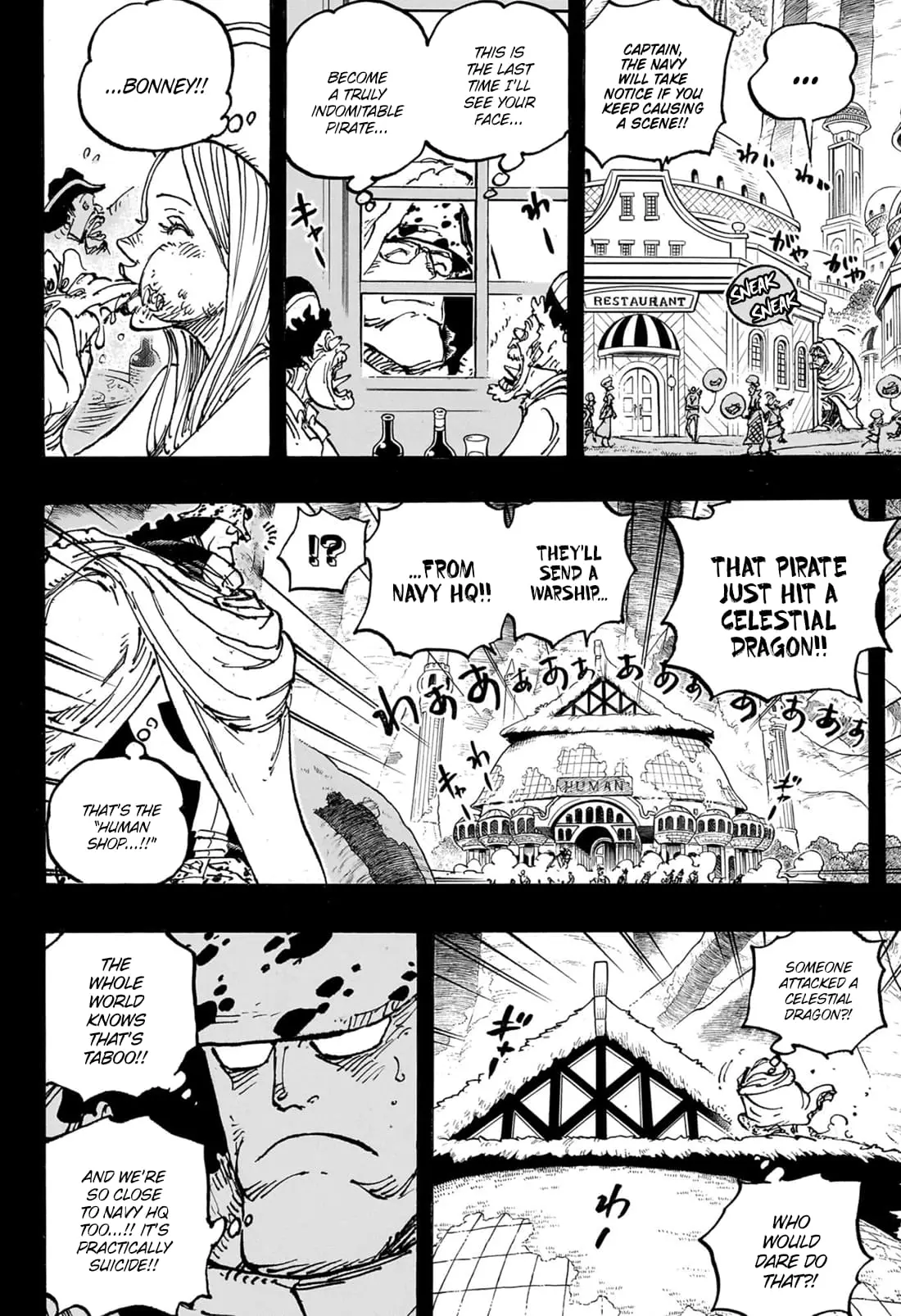 One Piece Manga, chapter 1102, page 9