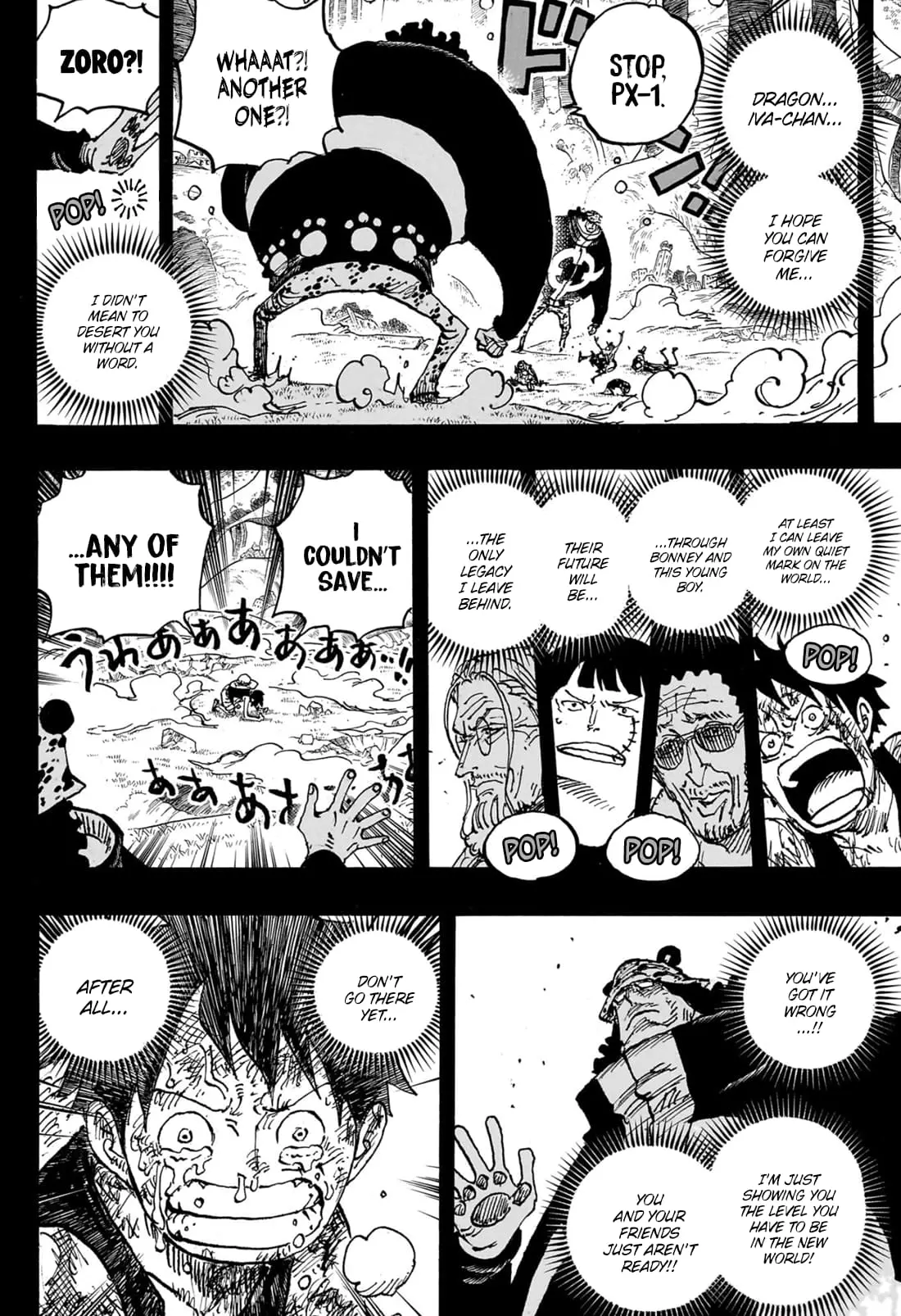 One Piece Manga, chapter 1102, page 11