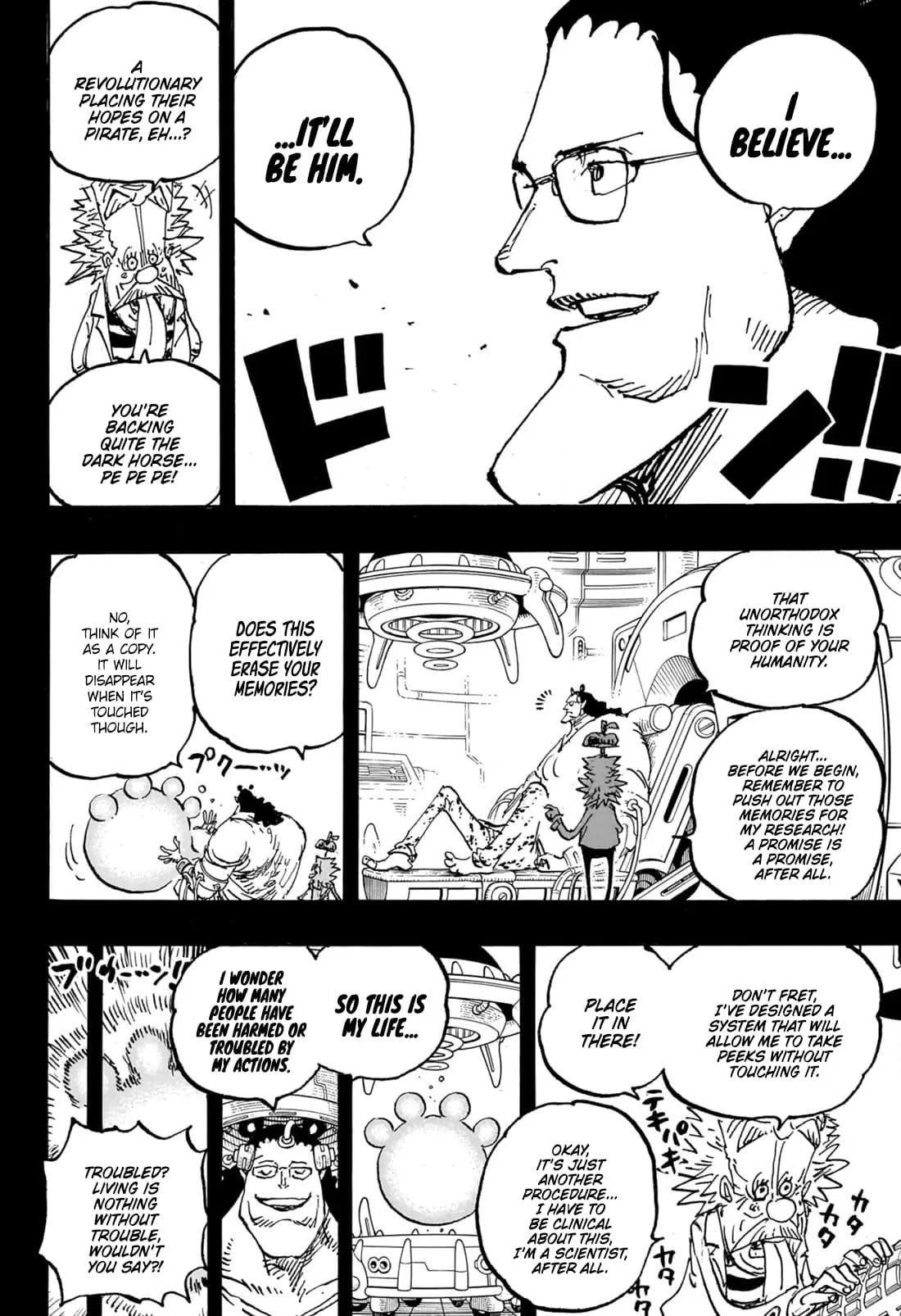 One Piece Manga, chapter 1102, page 15