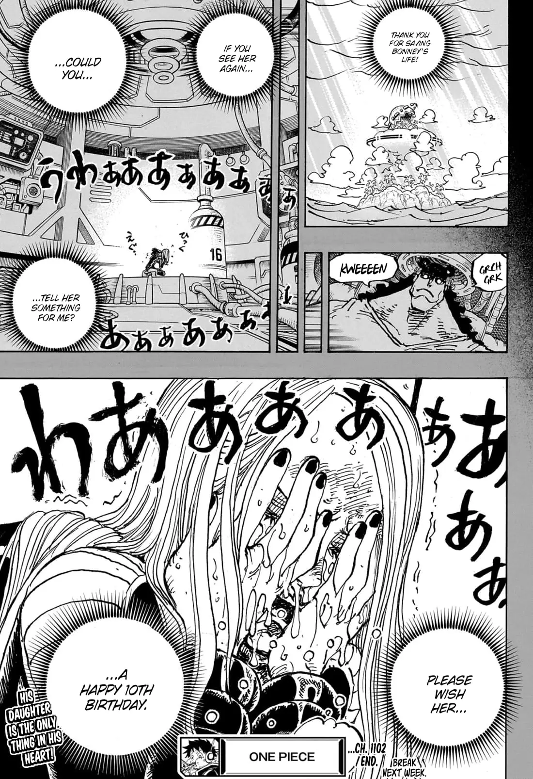 One Piece Manga, chapter 1102, page 19