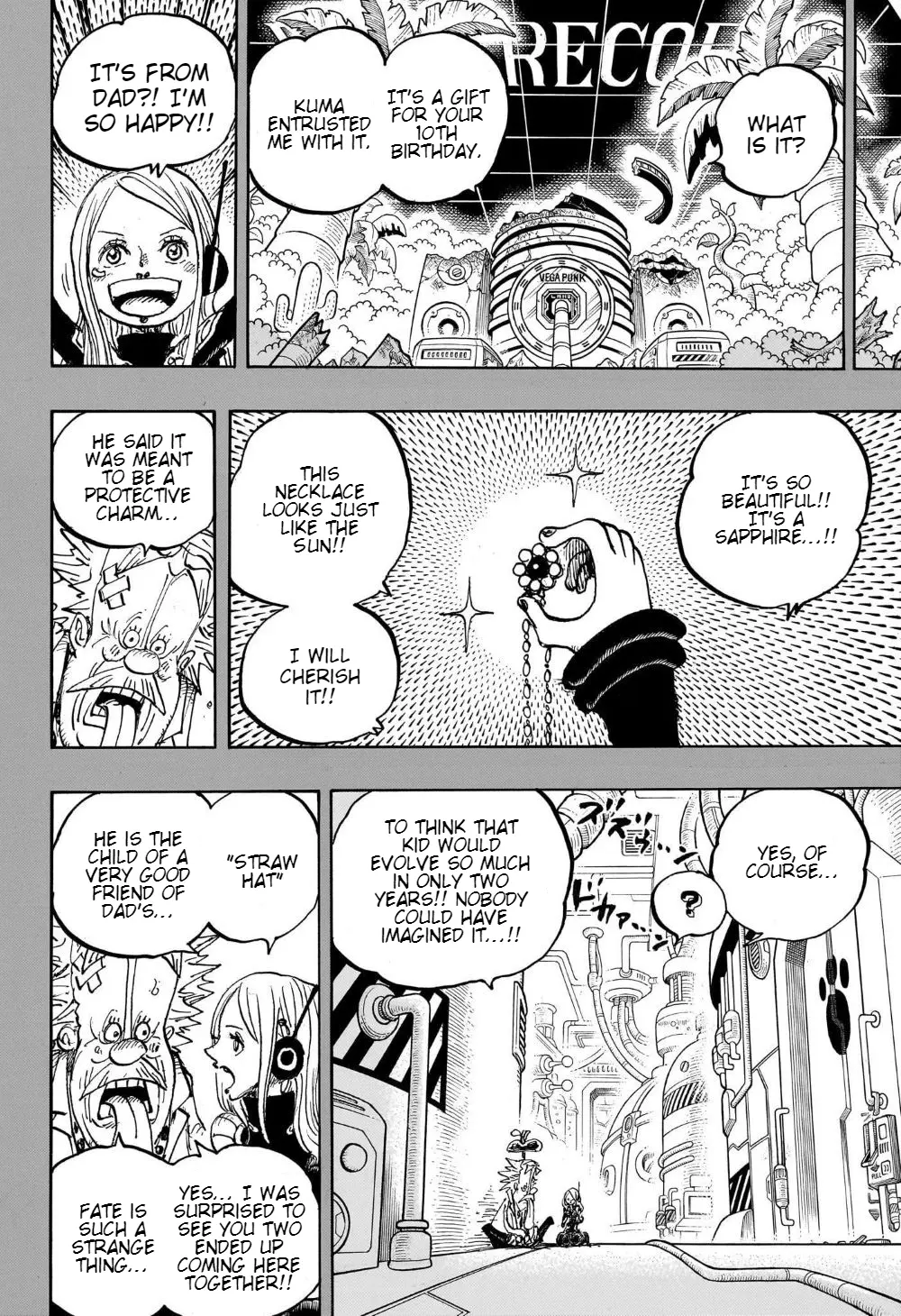 One Piece Manga, chapter 1103, page 3