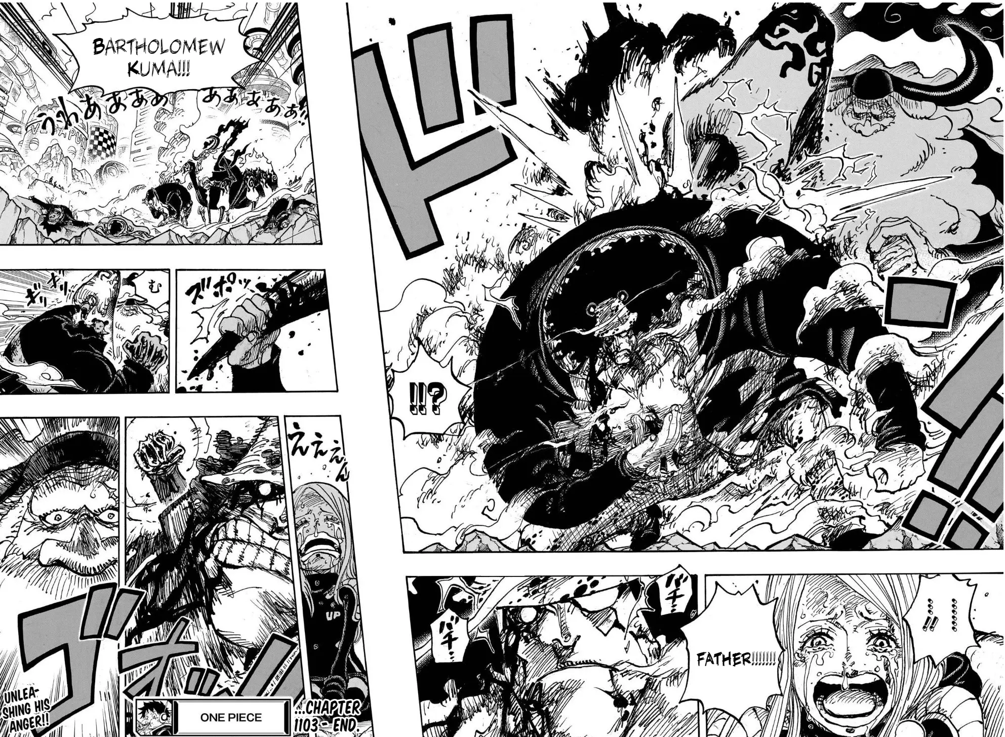 One Piece Manga, chapter 1103, page 14