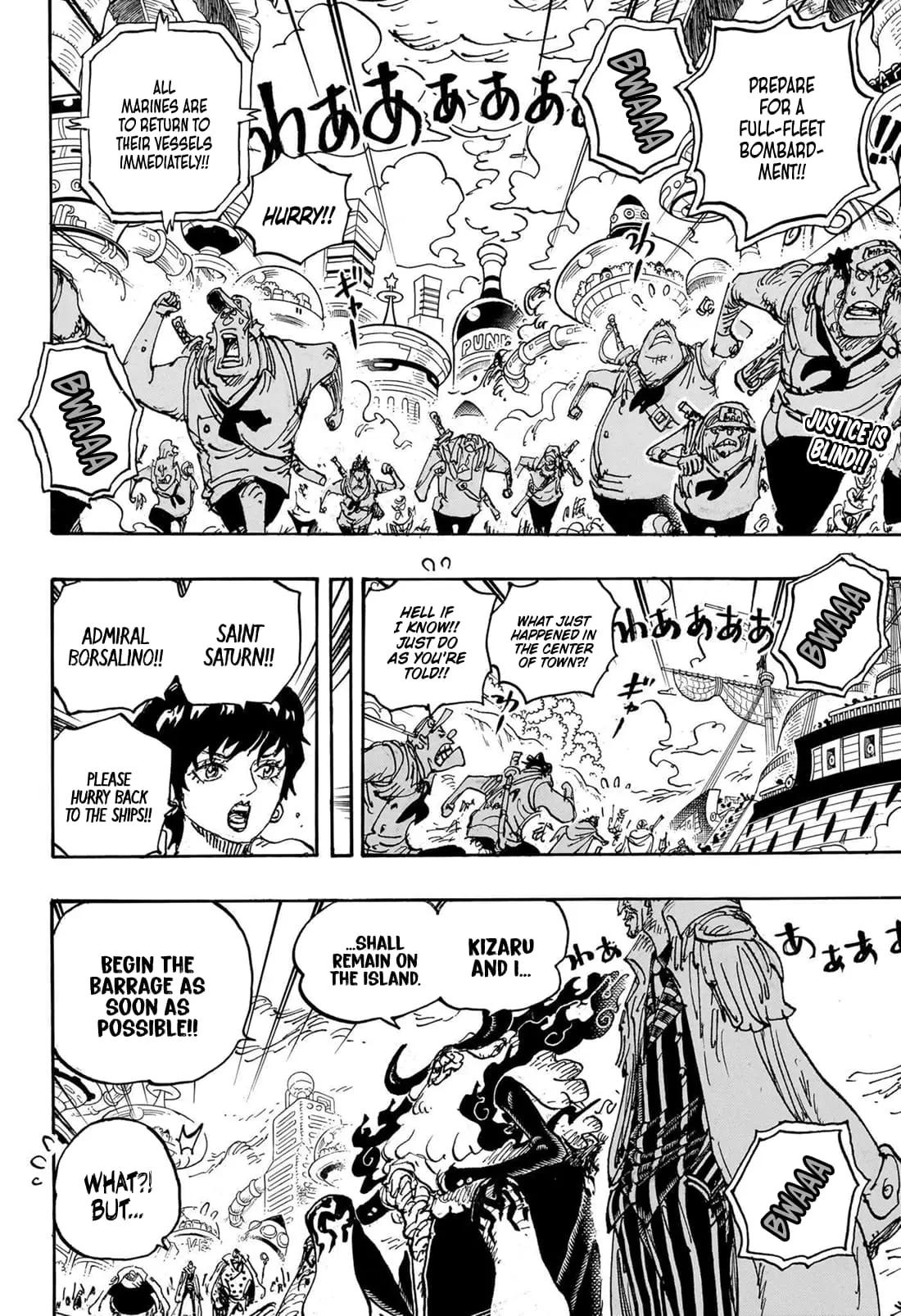 One Piece Manga, chapter 1105, page 2