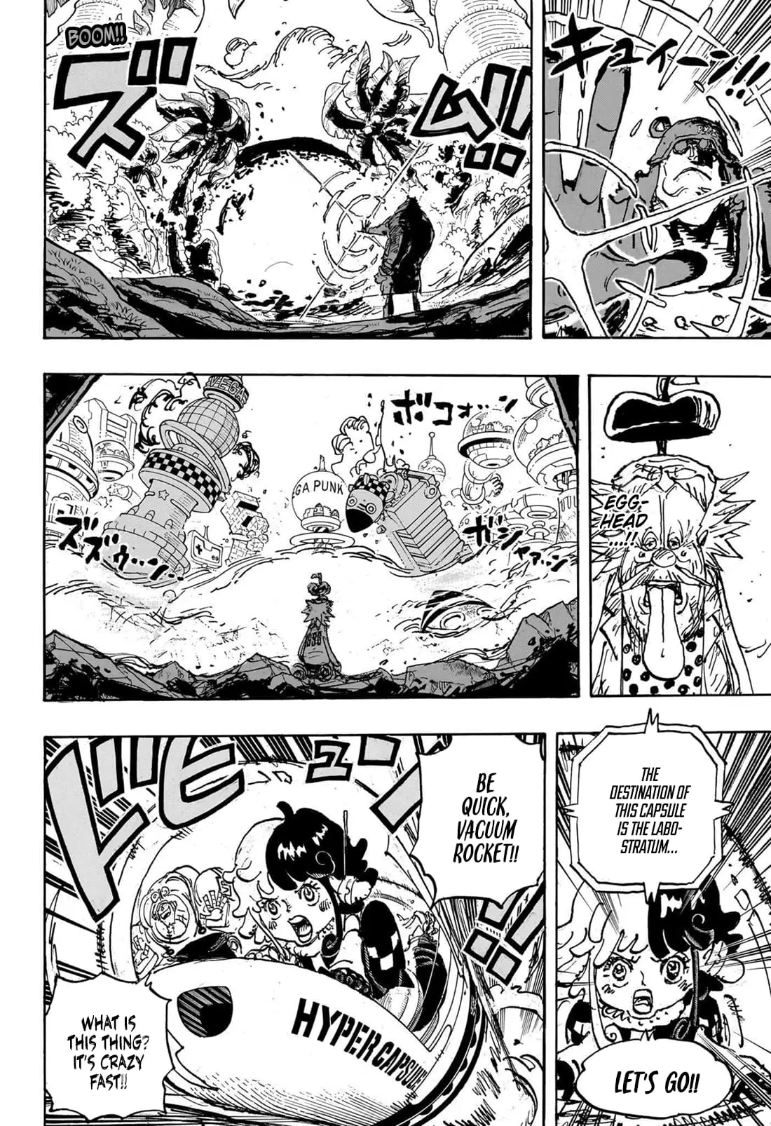 One Piece Manga, chapter 1105, page 8