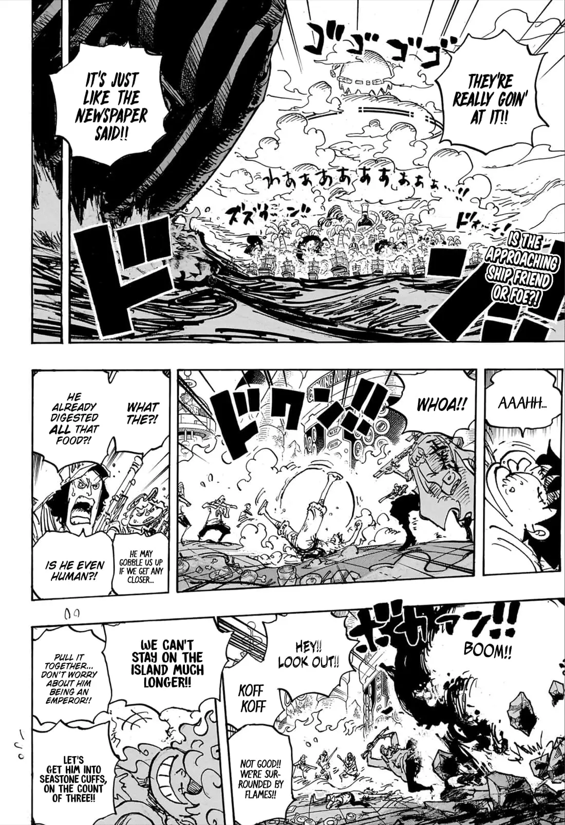 One Piece Manga, chapter 1106, page 2