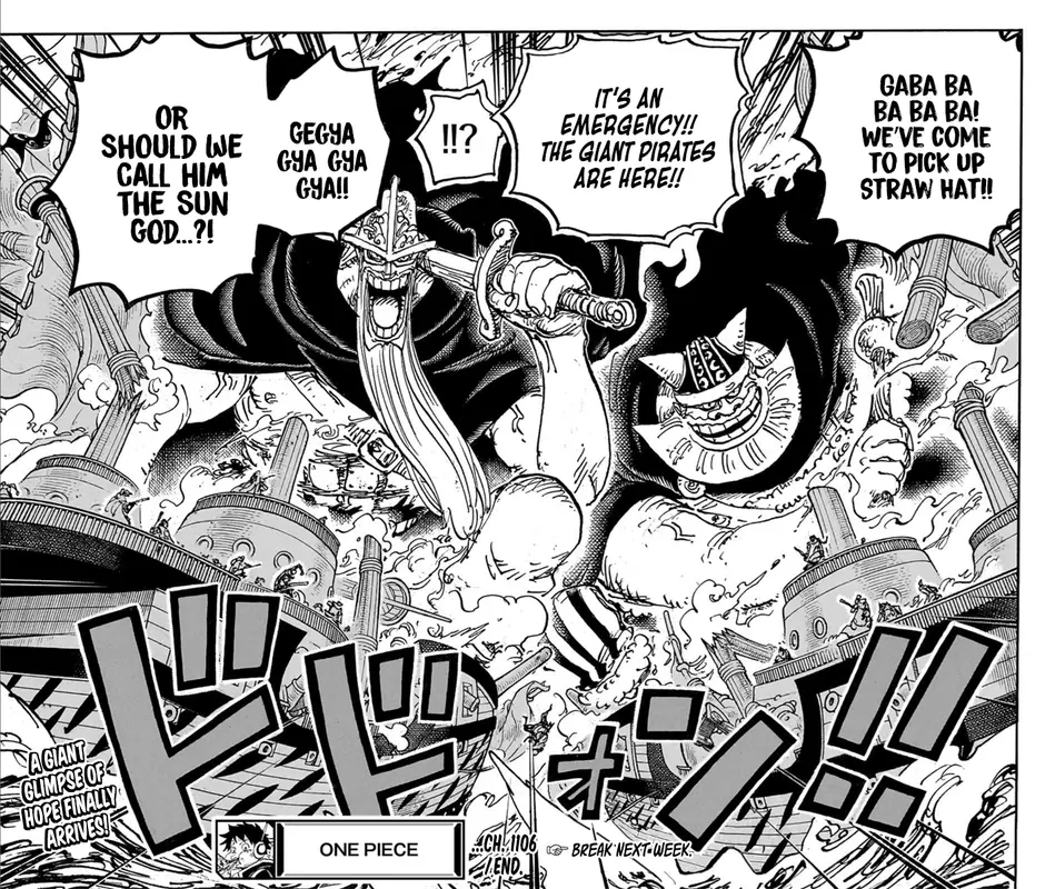 One Piece Manga, chapter 1106, page 12